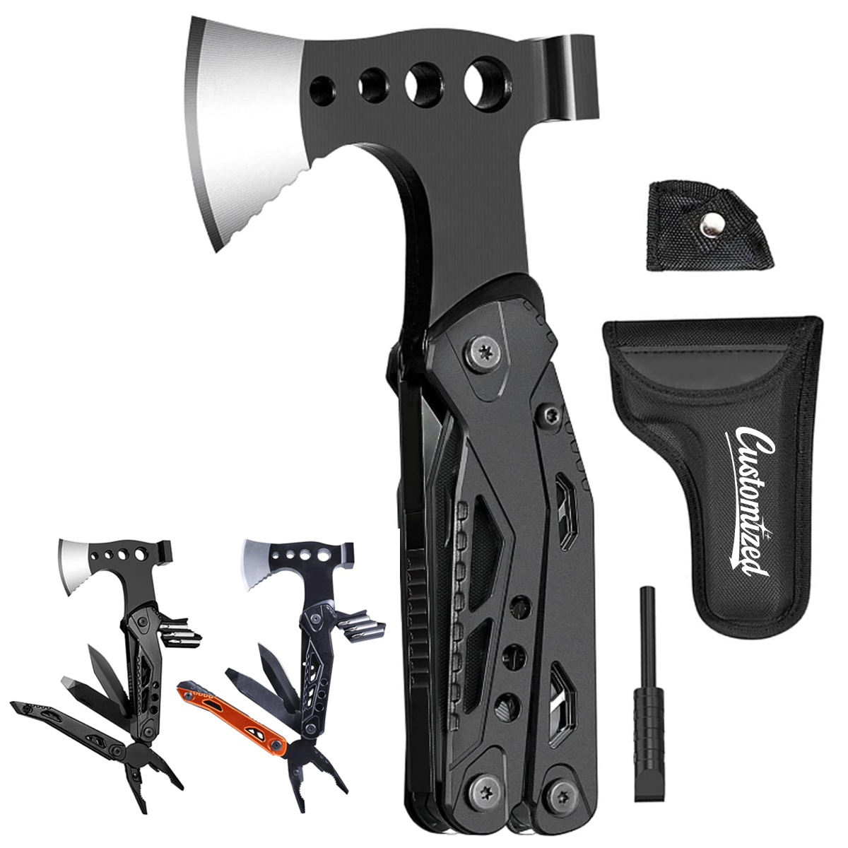 Multi Function Folding Tactical Axe Pliers Tool 8