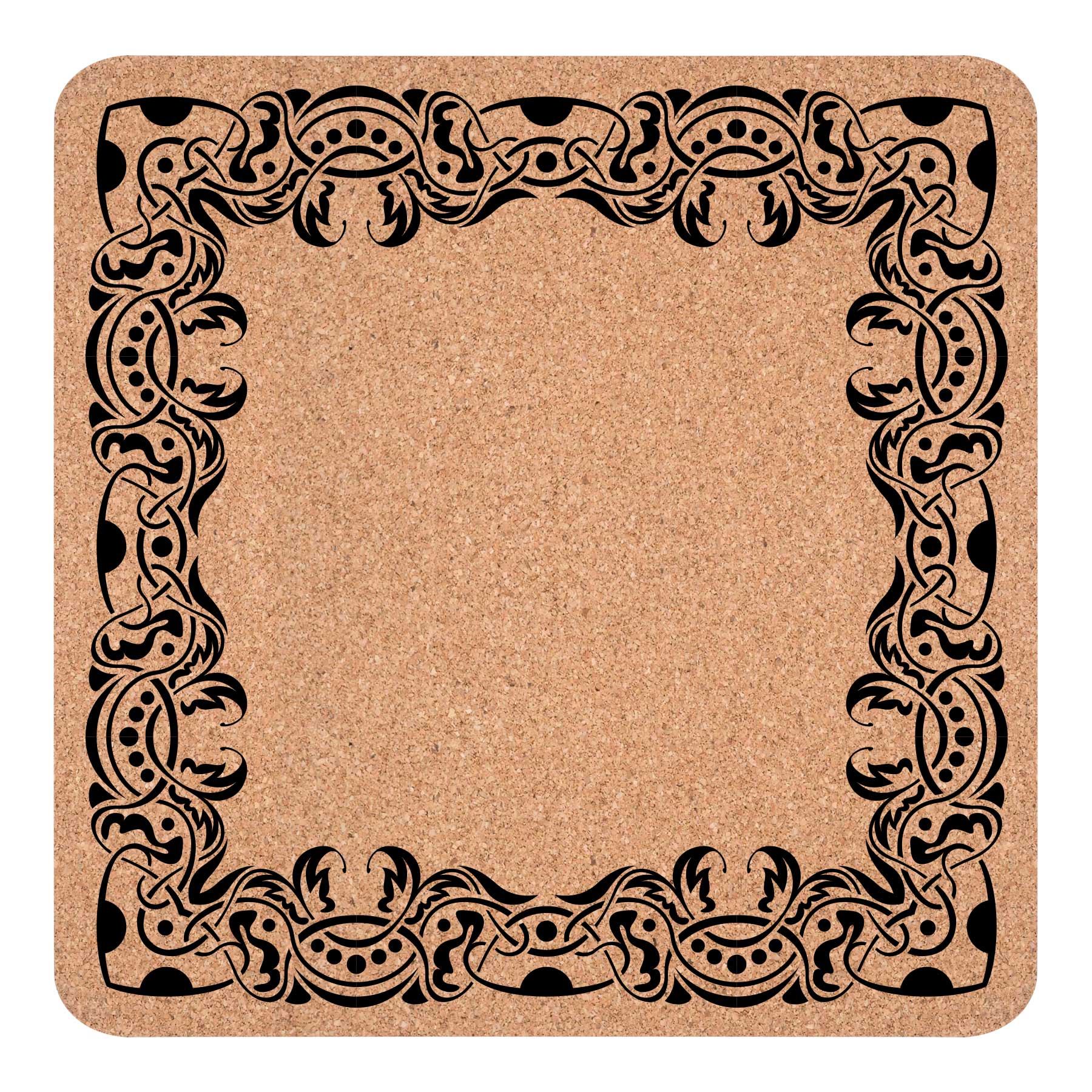 Round Cork Coasters 2