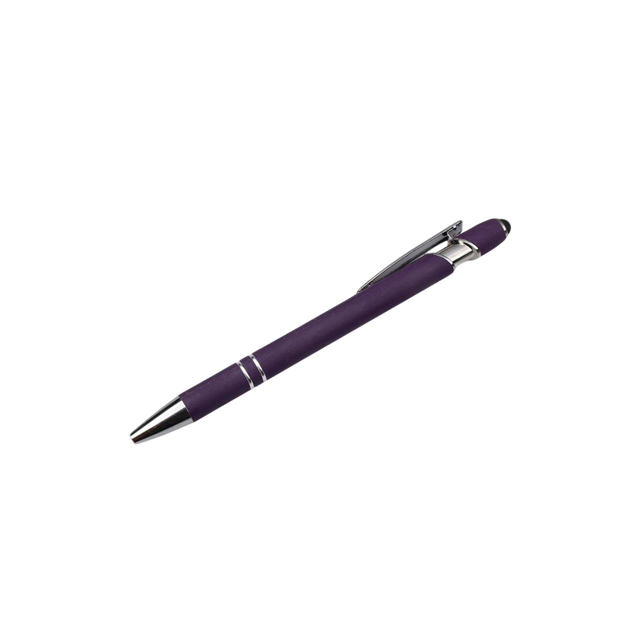 Metal Stylus Ballpoint Pen Dual Tip Click Action 11