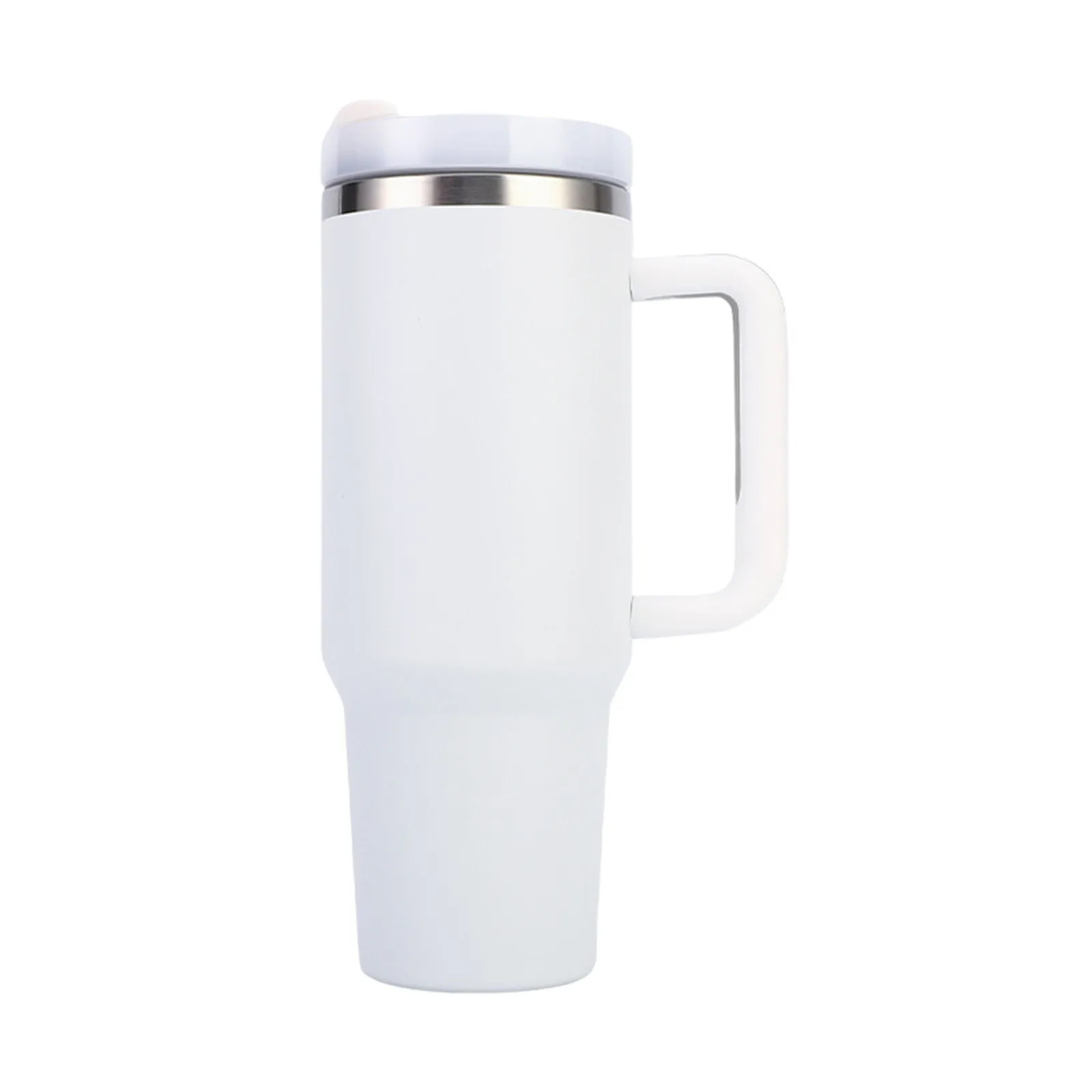 40oz Portable Stainless Steel Tumbler with Handle 2
