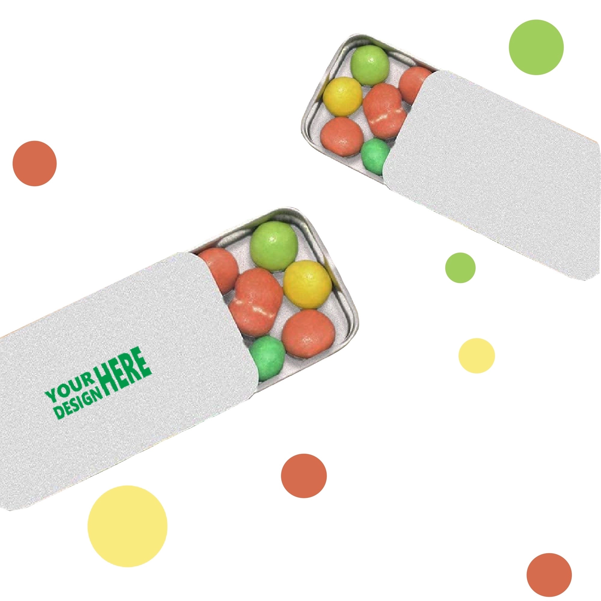 Rectangular Slider Mint Tin MOQ 50PCS