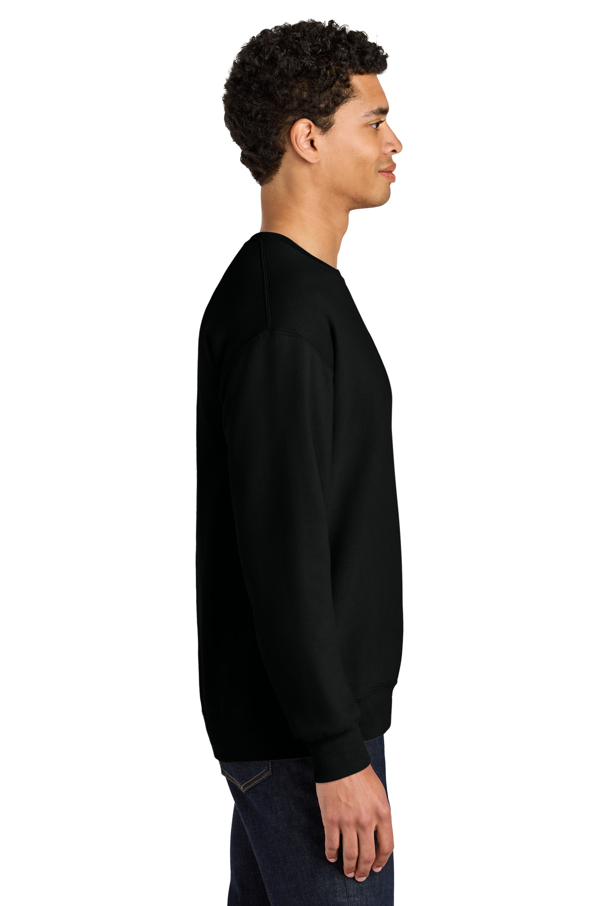 Jerzees Ultimate Unisex CVC Ring Spun Crewneck Sweatshirt IC48M 71