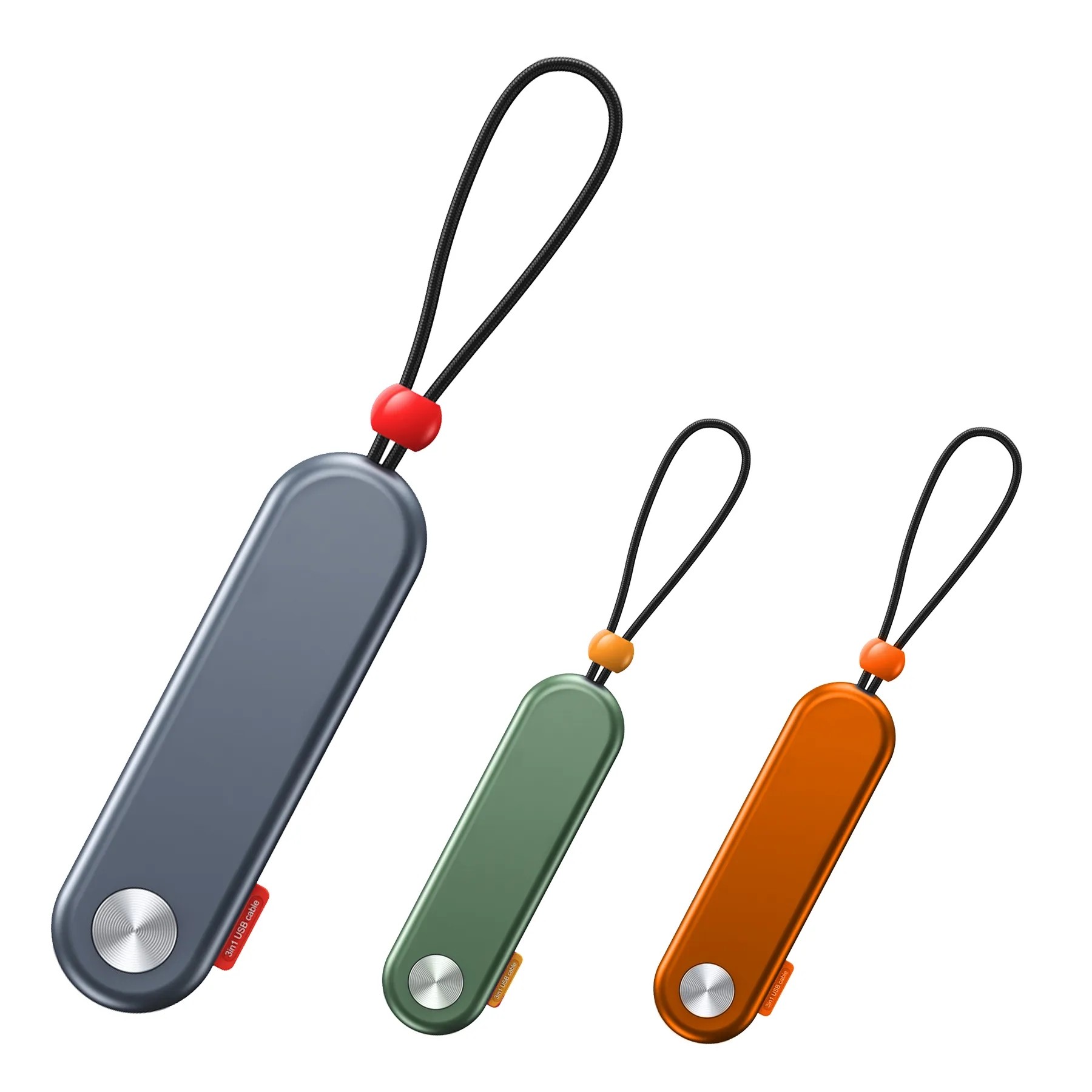 Three-In-One Slide-Lock Scalable Charging Cable 4