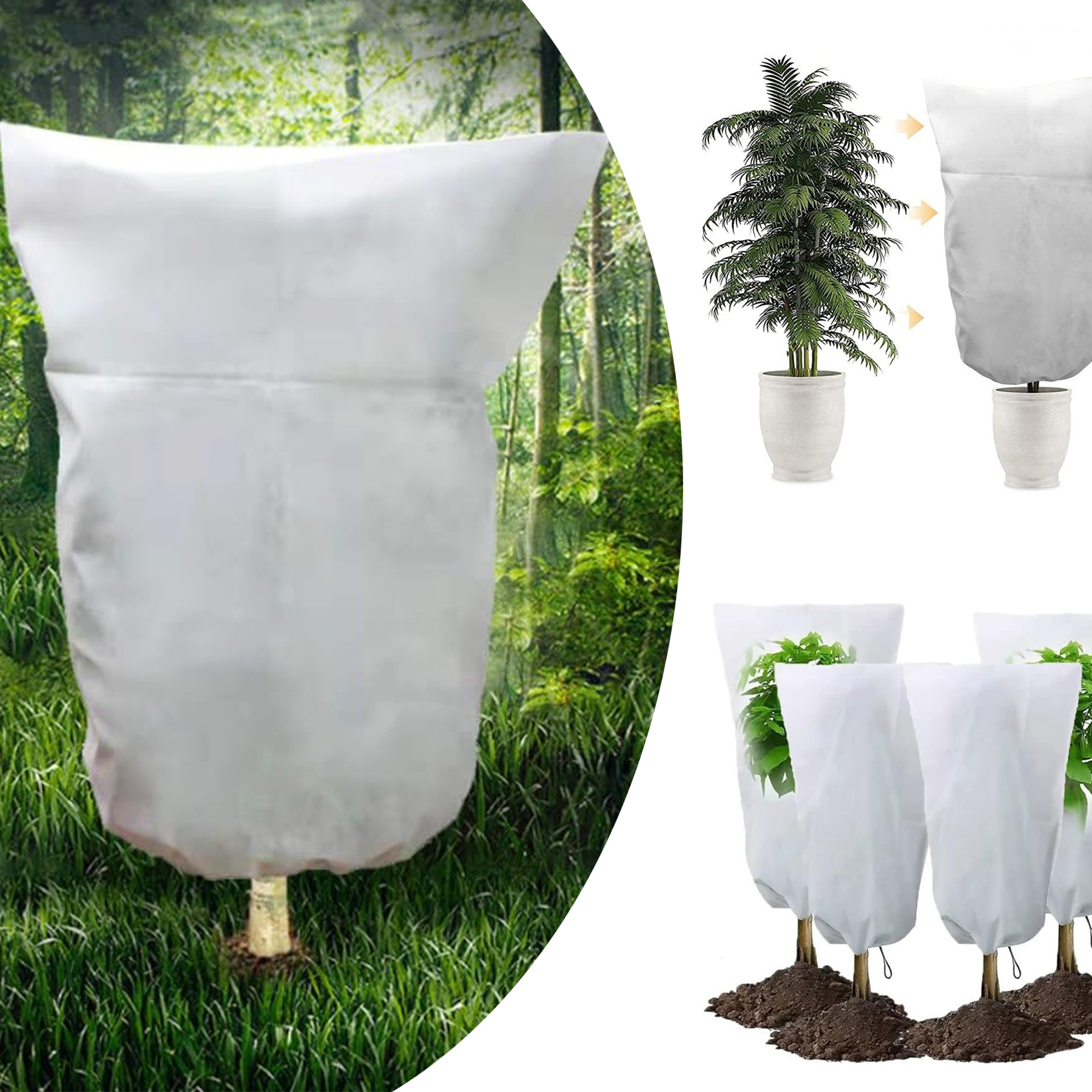 Frost Protection Cloth for Outdoor Plants