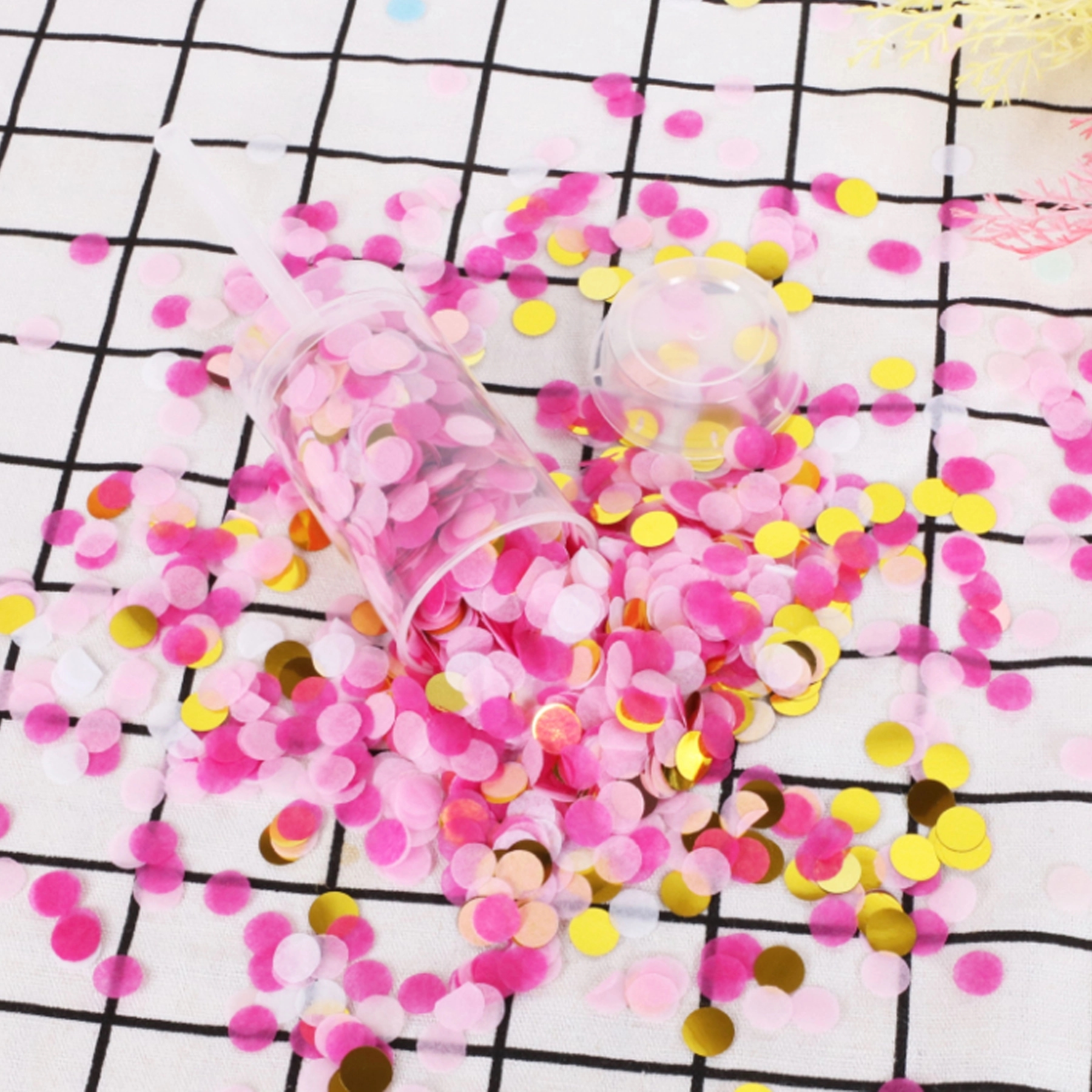 Confetti Push Tube Small Fireworks 1
