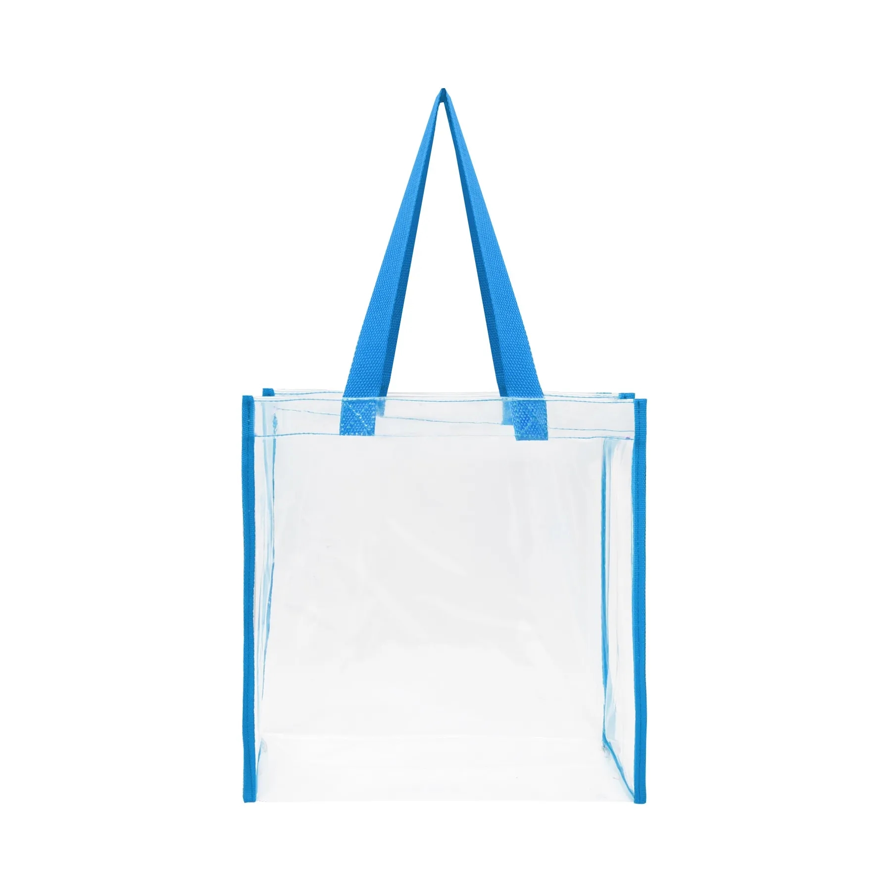 Stadium Approved Clear Transparent Pvc Tote Bag (12"X12"X6") 20