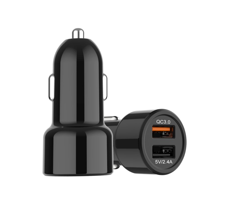 Dual USB Car Charger, 30W 4