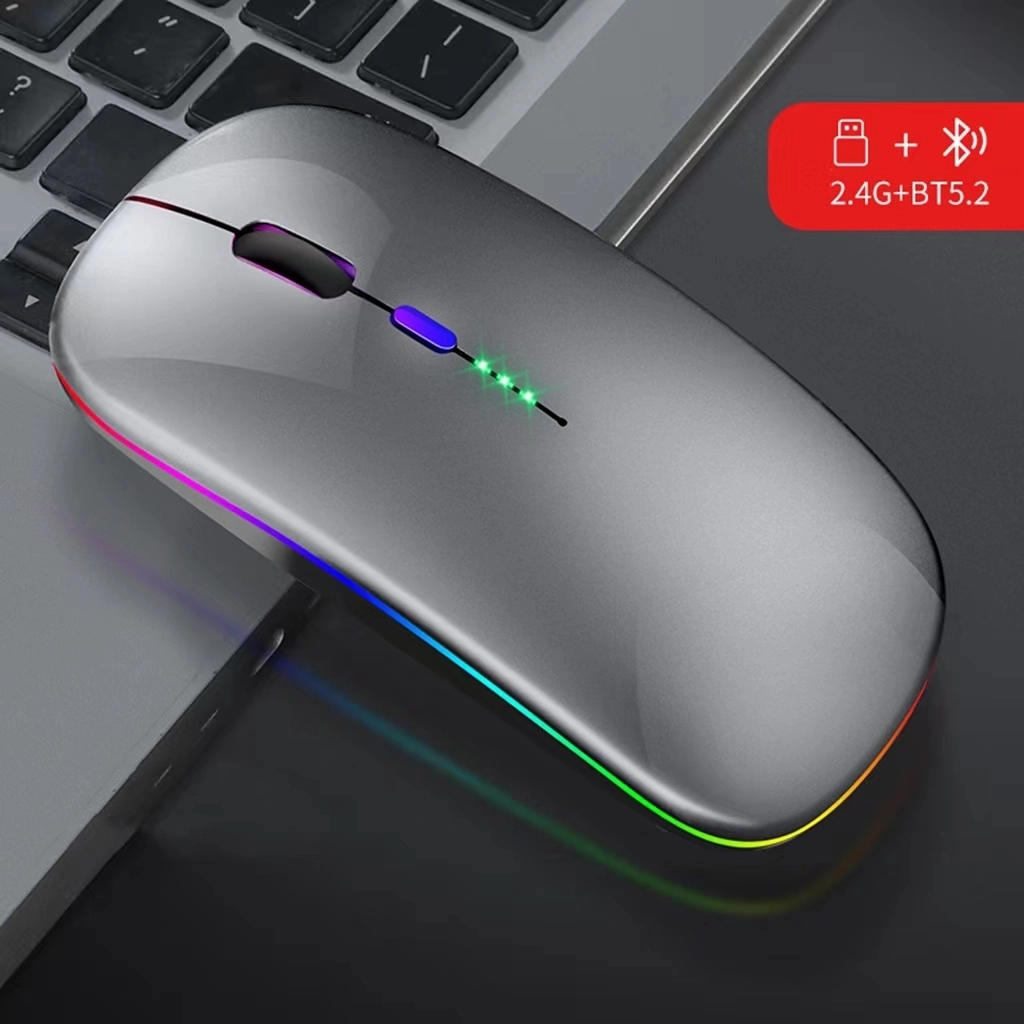 LED Ergonomic Wireless Optical Mouse 4