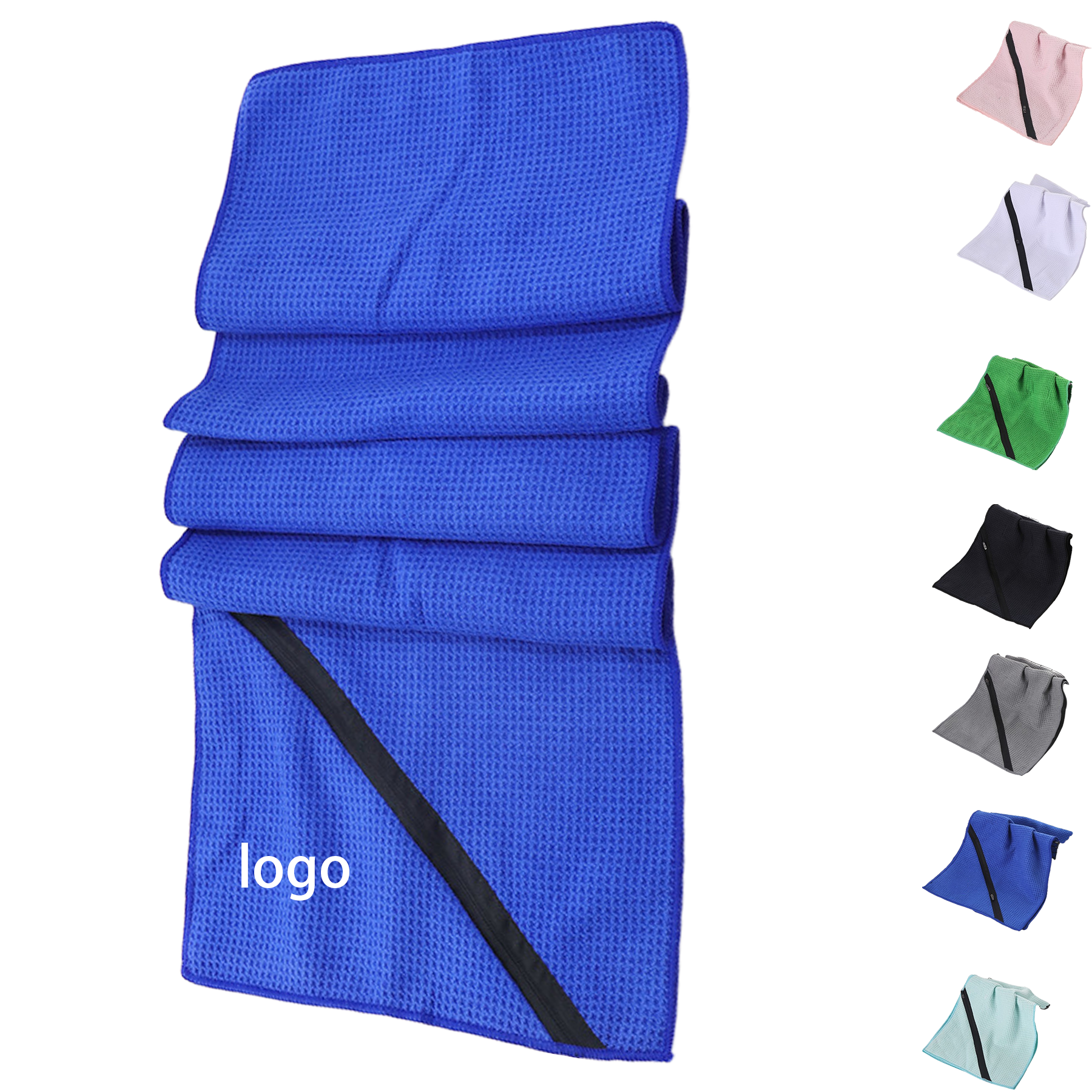 Zipper Pocket Sports Towel 7