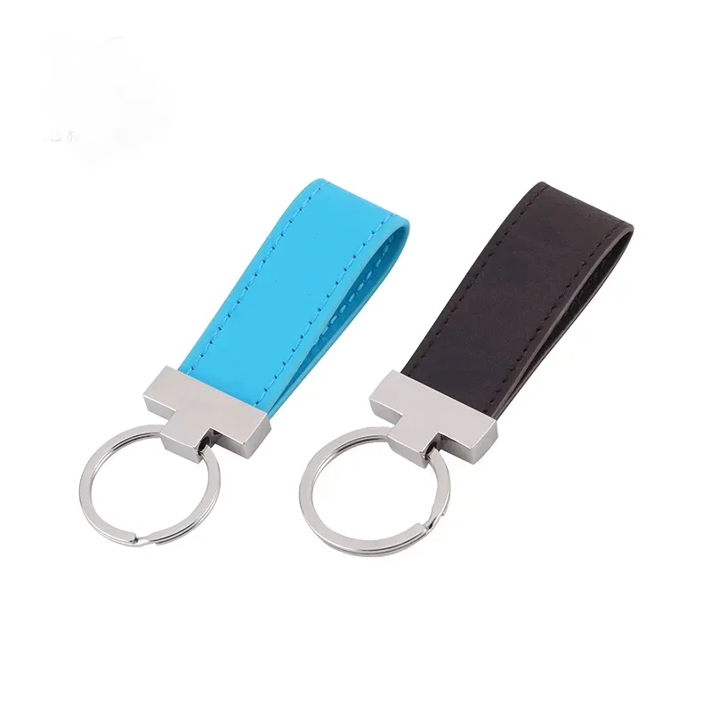 Customizable Leather Keychain 9
