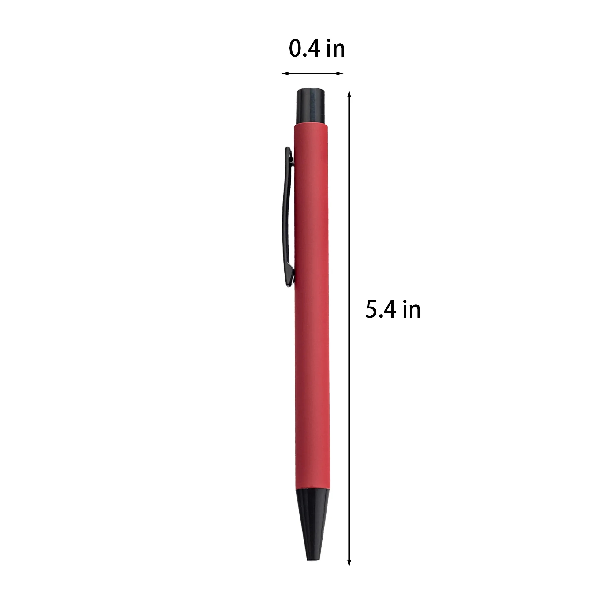 Aluminum Barrel Retractable Ballpoint Pen 2