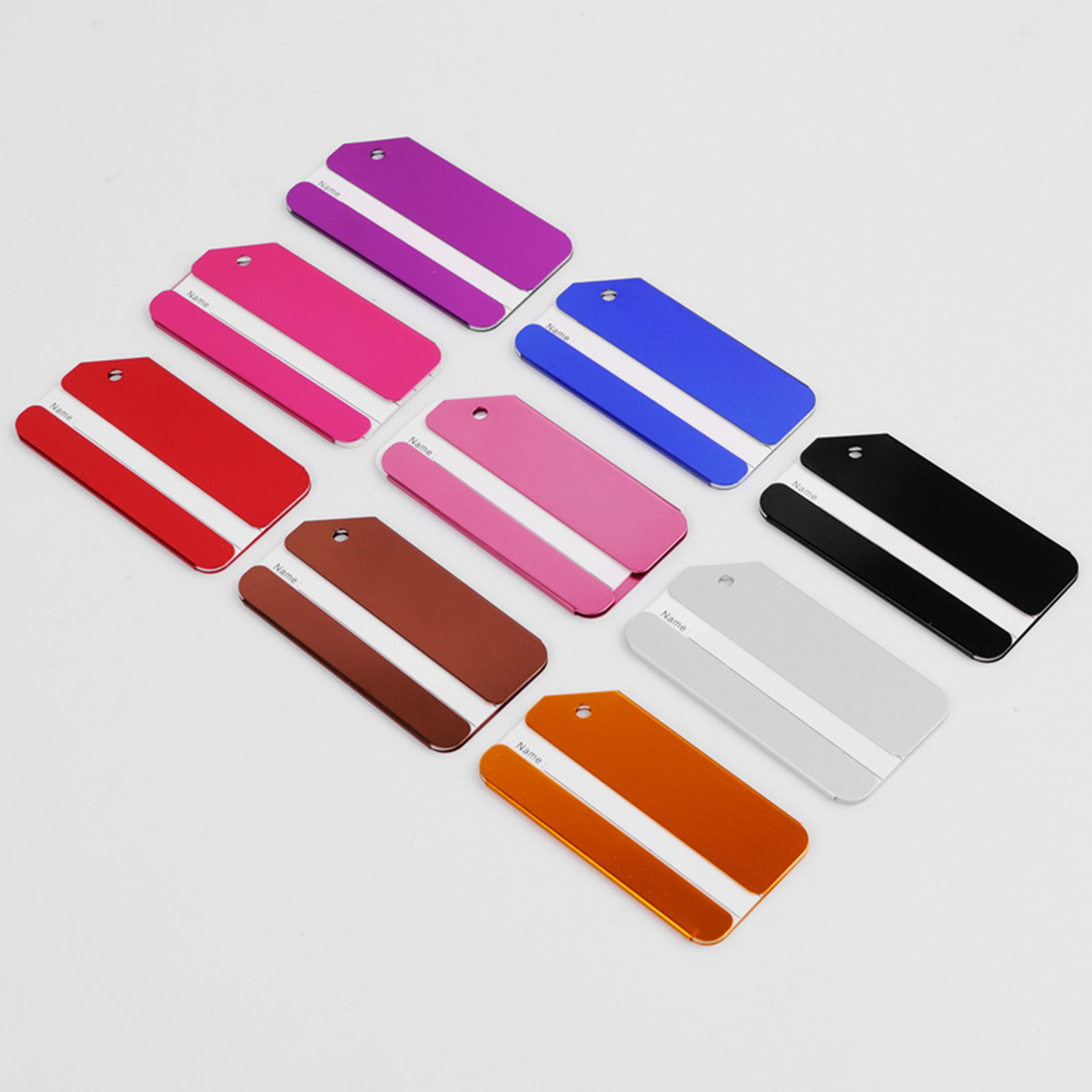 Aluminum Luggage Tags 2