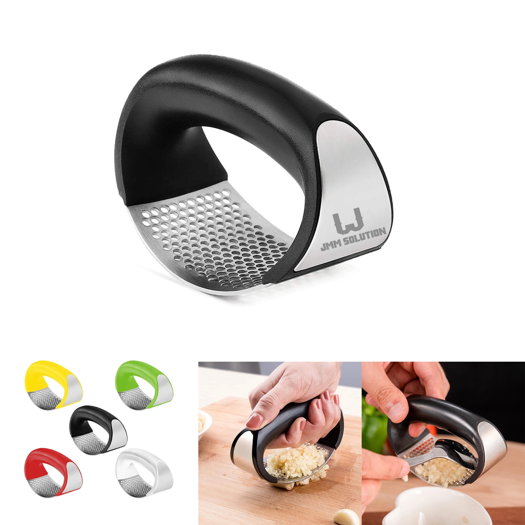 Stainless Steel Garlic Mincer Crusher 1