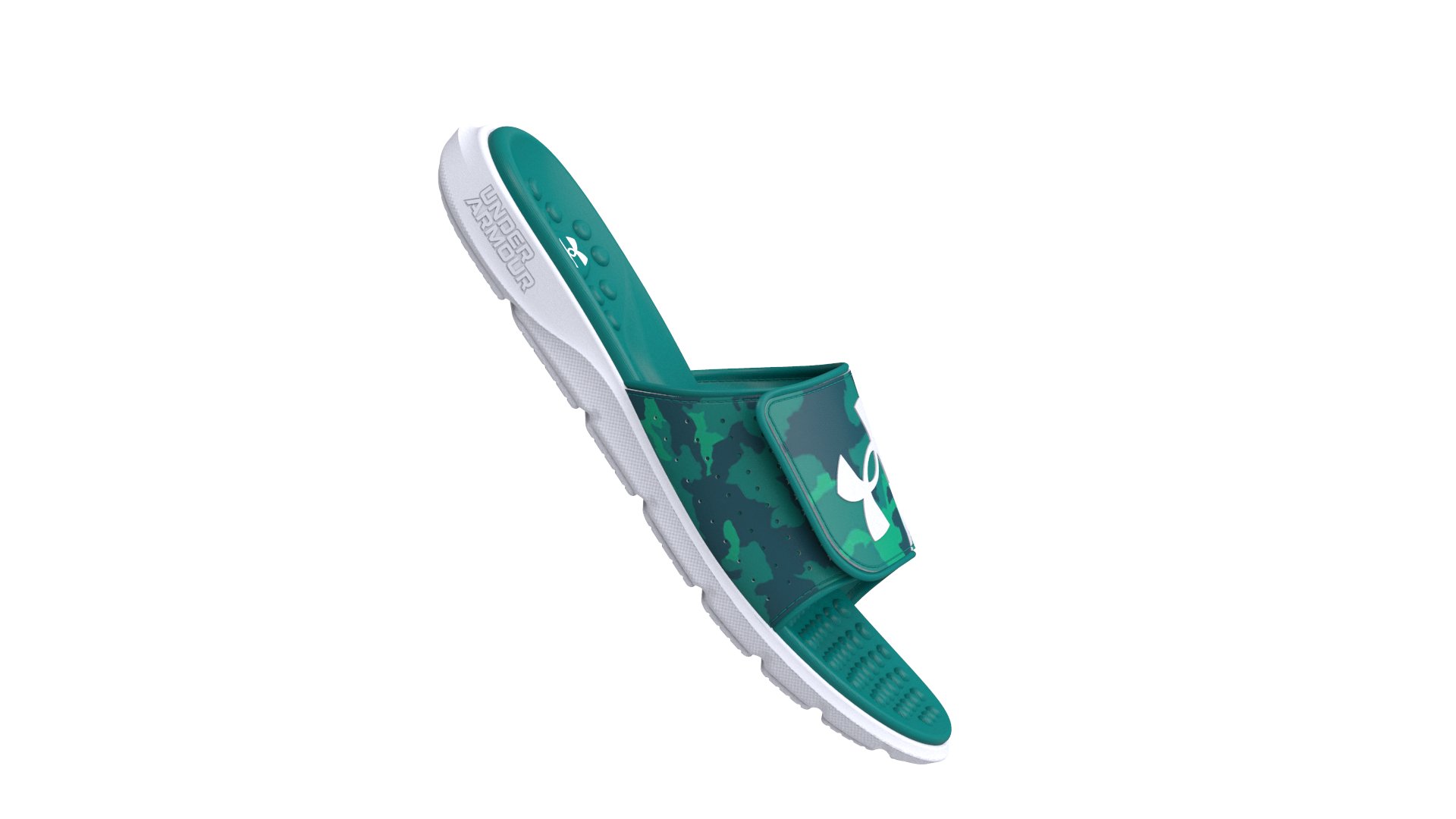 UA Ignite Pro Graphic Strap Men's Slides 5