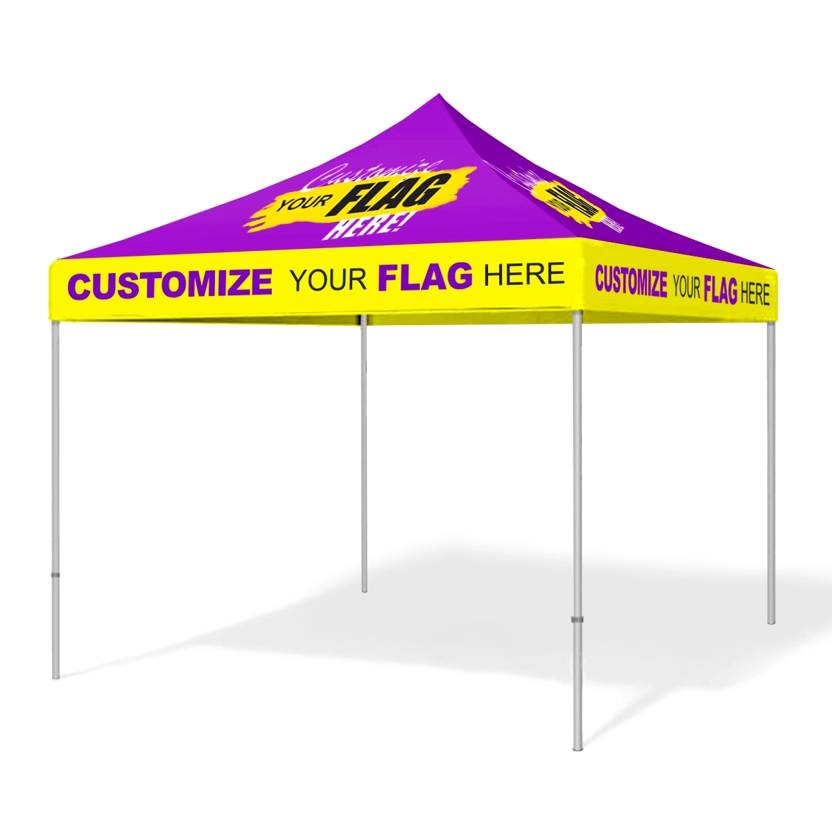 10'X10' digital print tent kit 2