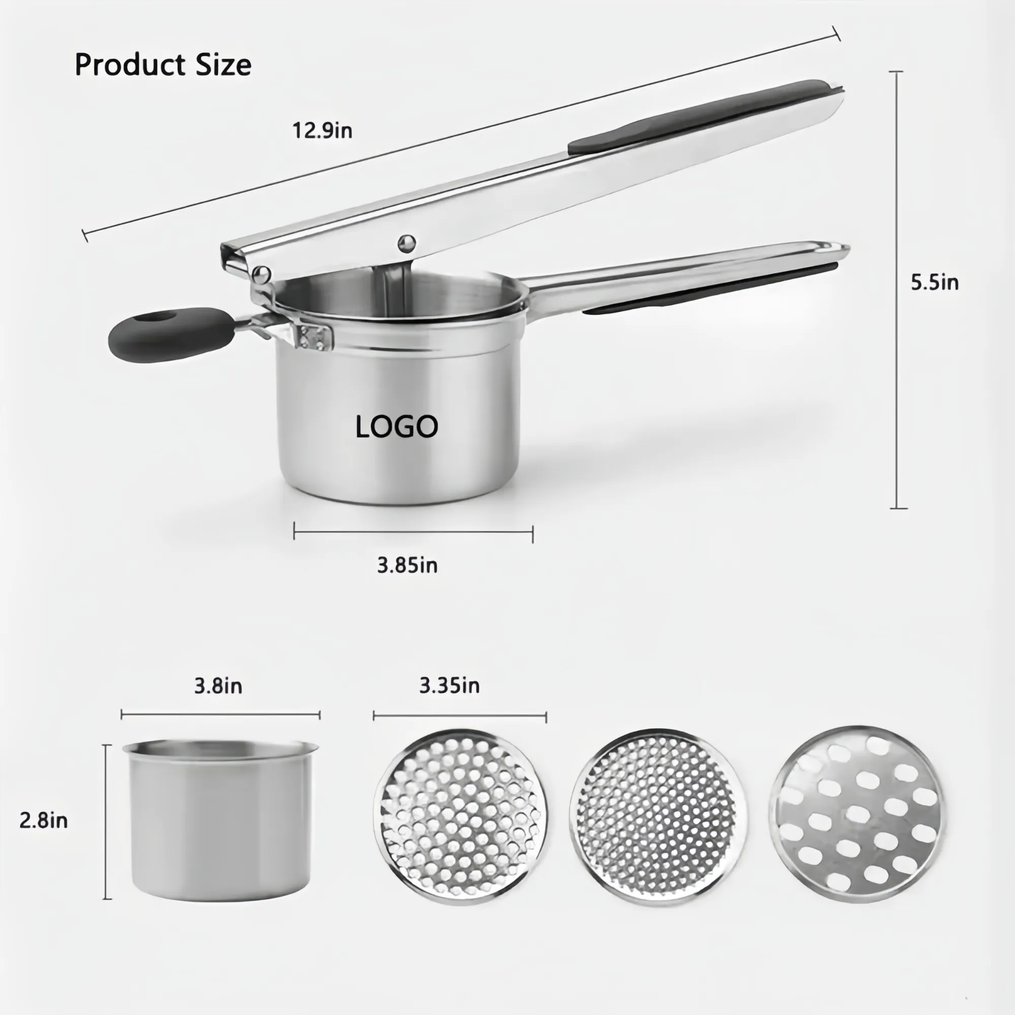 Manual Potato Masher Juicer Kitchen Tool 2