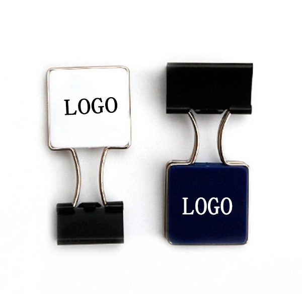 Square Metal Binder Clips 4