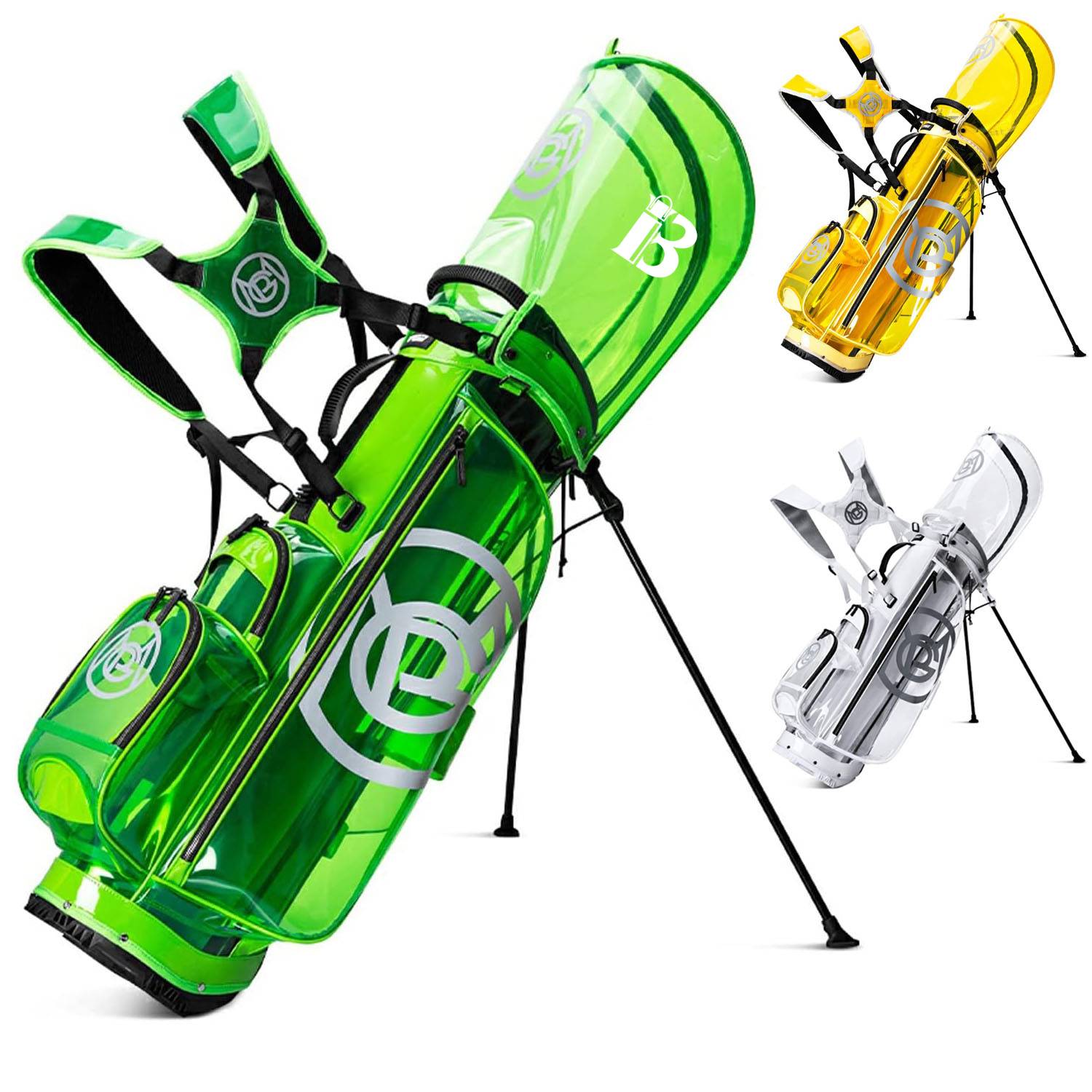 Golf Stand Bag with 5 Way Divider for Men and Women