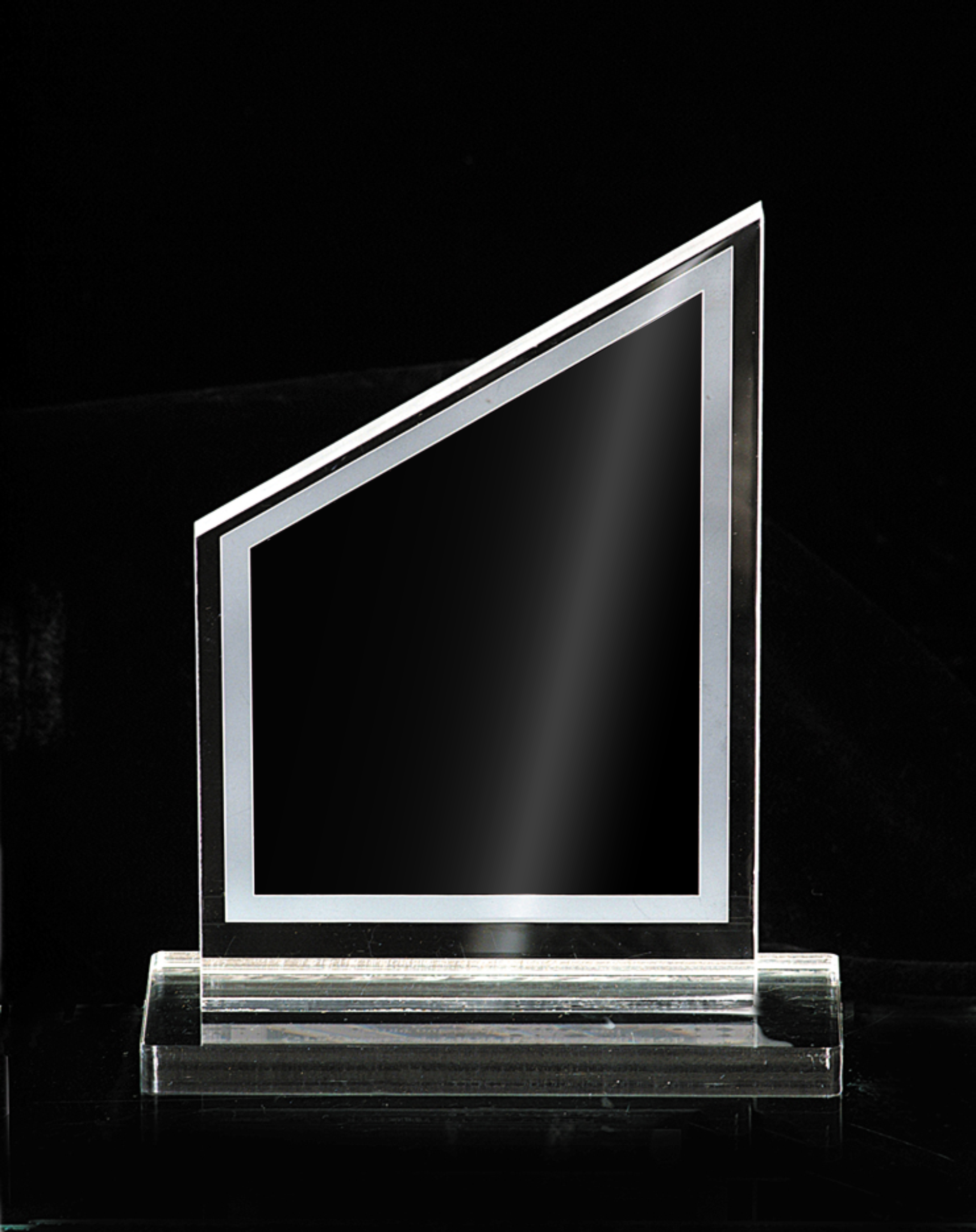 Custom Shaped Acrylics On Acrylic Base 6