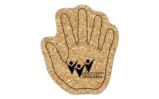 Hand Cork Coaster 5HN 6