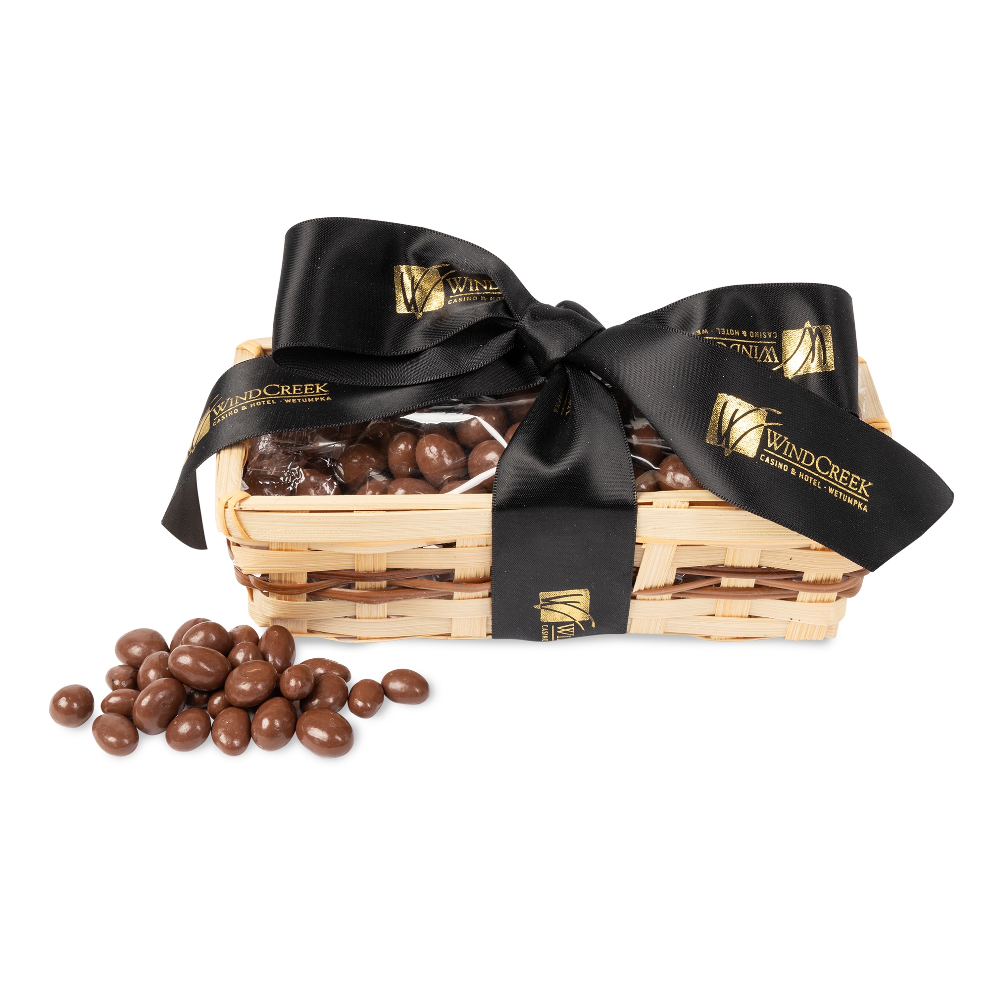 Gift Basket with Chocolate Raisins 1