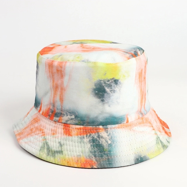 New Folding Double-sided Cotton Bucket Hat 24