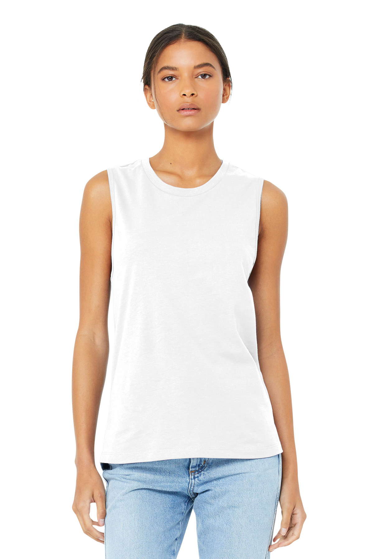 BELLA+CANVAS Women's Jersey Muscle Tank. BC6003 46