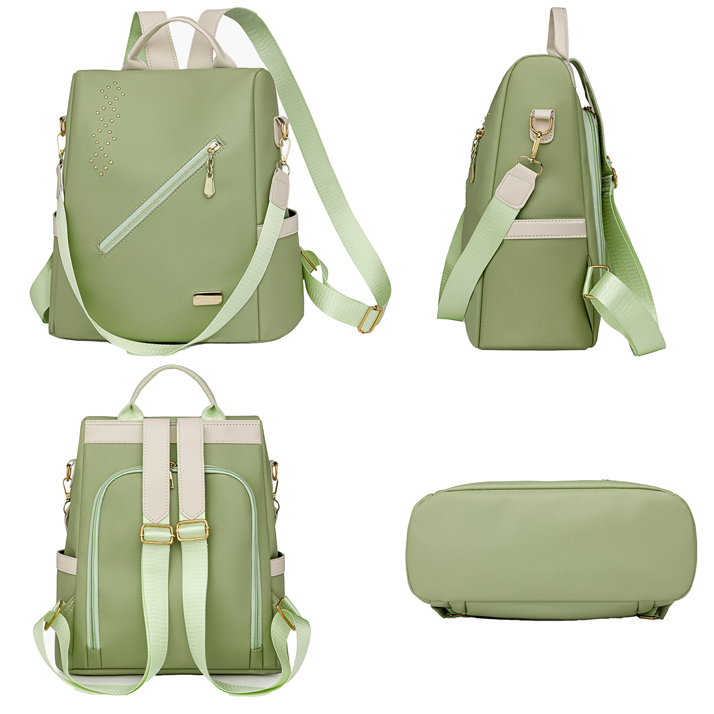 Pu Travel Leisure Backpack 3