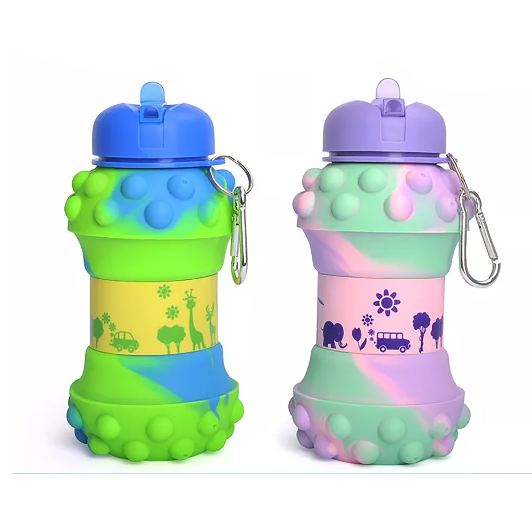 Stress-Relief Bubble Foldable Silicone Cup 2