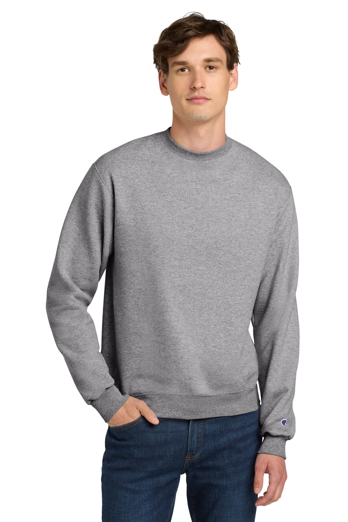 Champion Powerblend Crewneck Sweatshirt. S6000 61