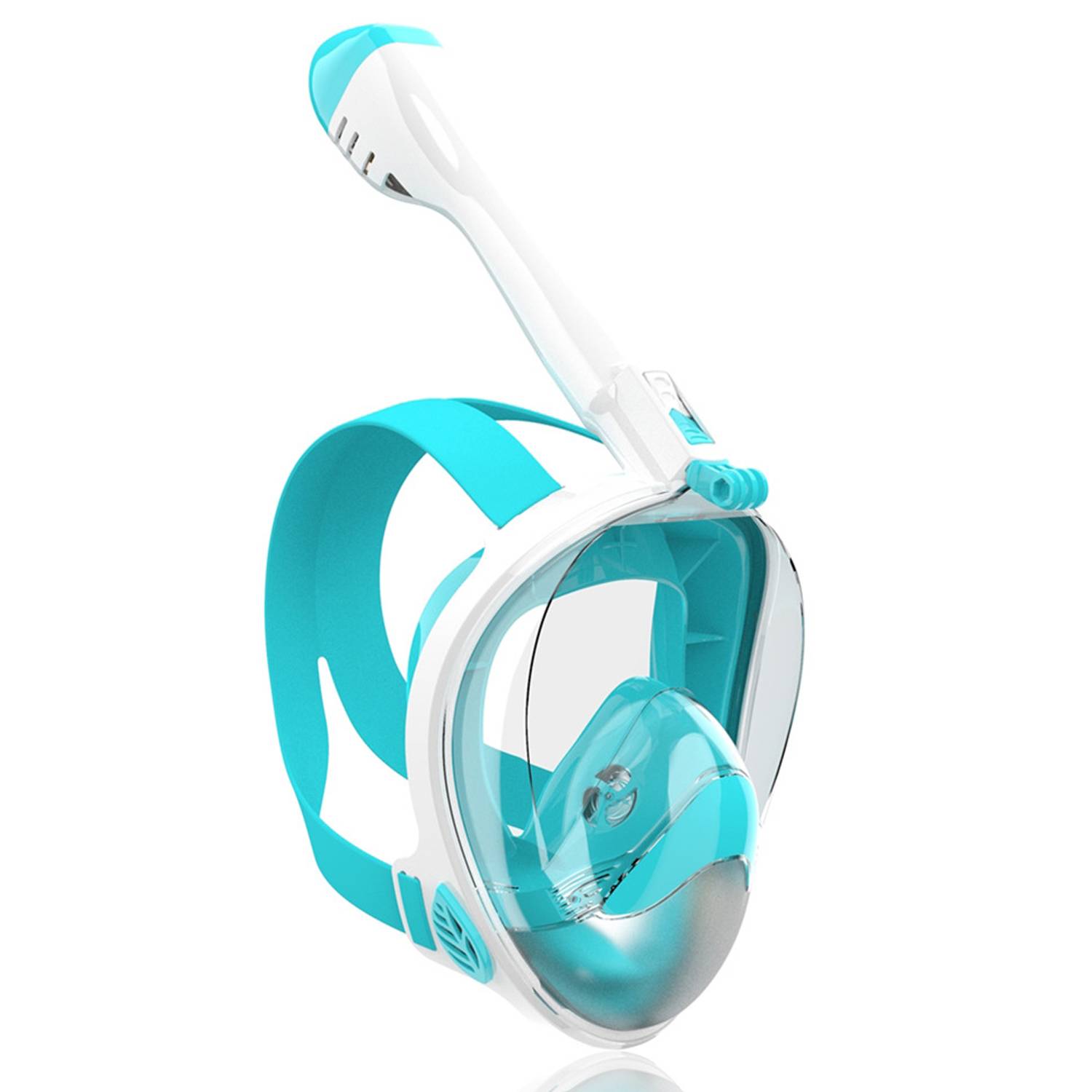 Full Face Snorkel Mask with Camera Mount & Anti-Fog Design 8