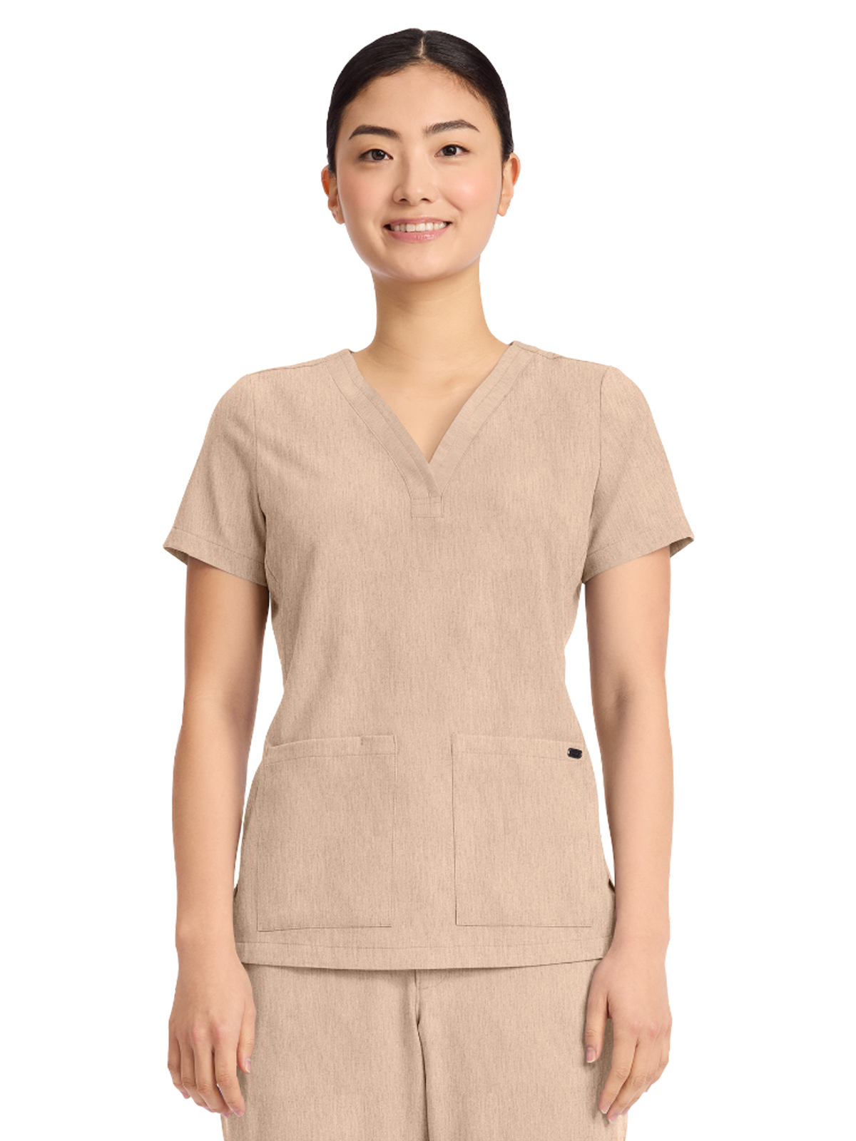 Healing Hands - HH Quest - Women's 3-Pocket Y-Neck Top