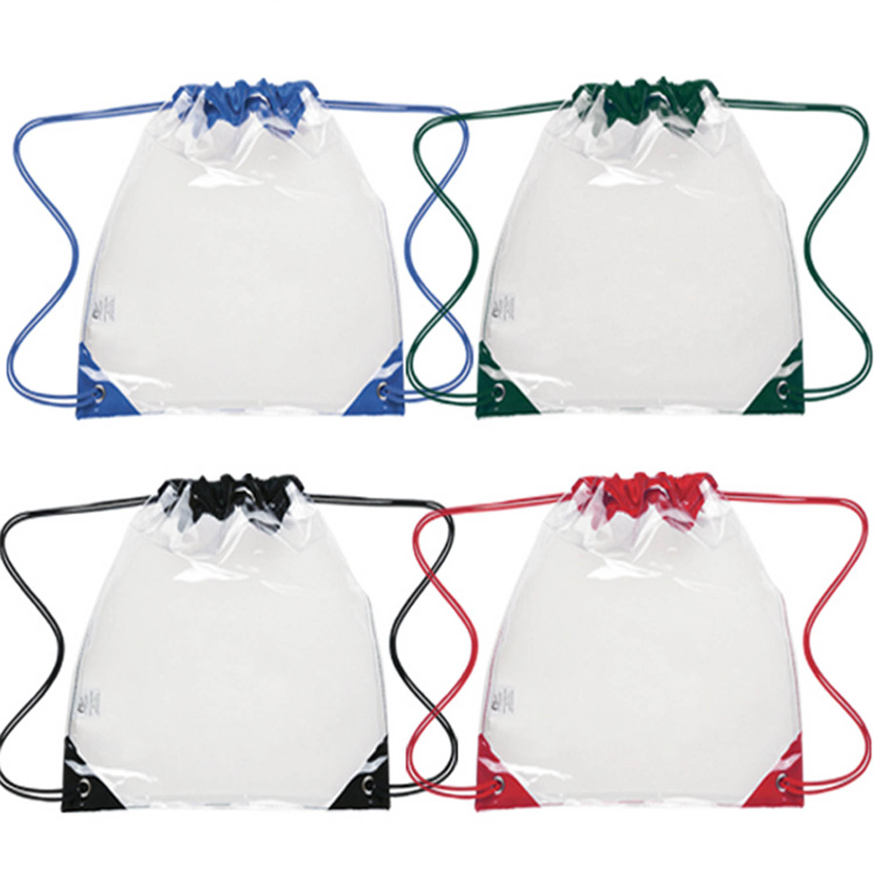 Clear Drawstring Cinch Backpack 2