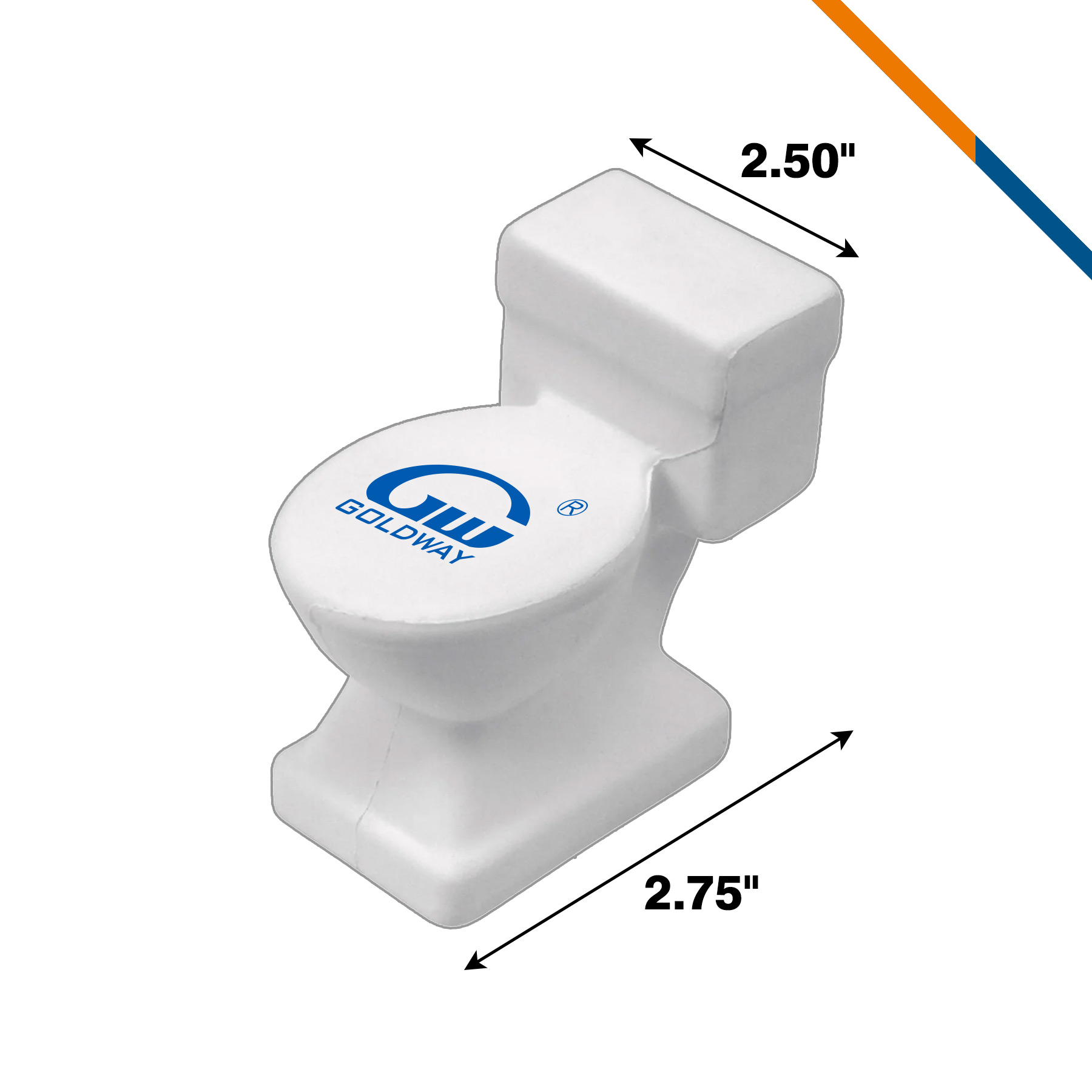 Della Toilet Bowl Stress Ball 2