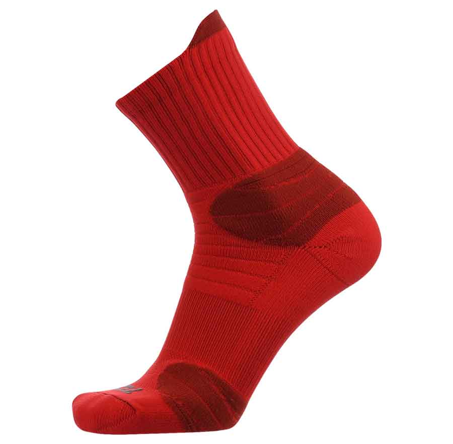 Crossover Basketball Socks Performance Mens Quarter Crew Length Socks 1