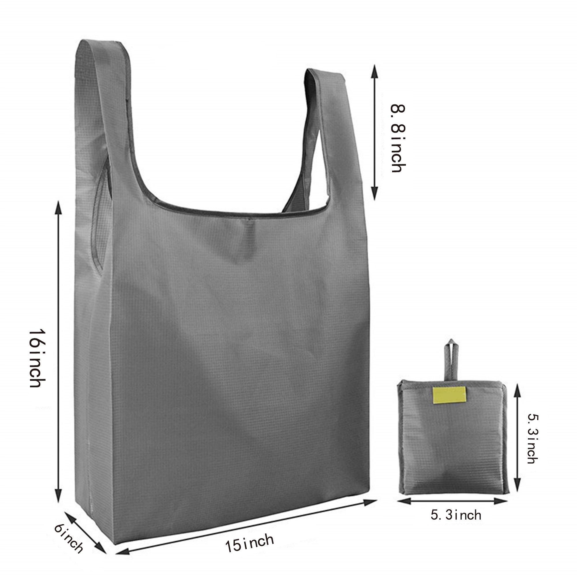 Folded Reusable Grocery Bag 3