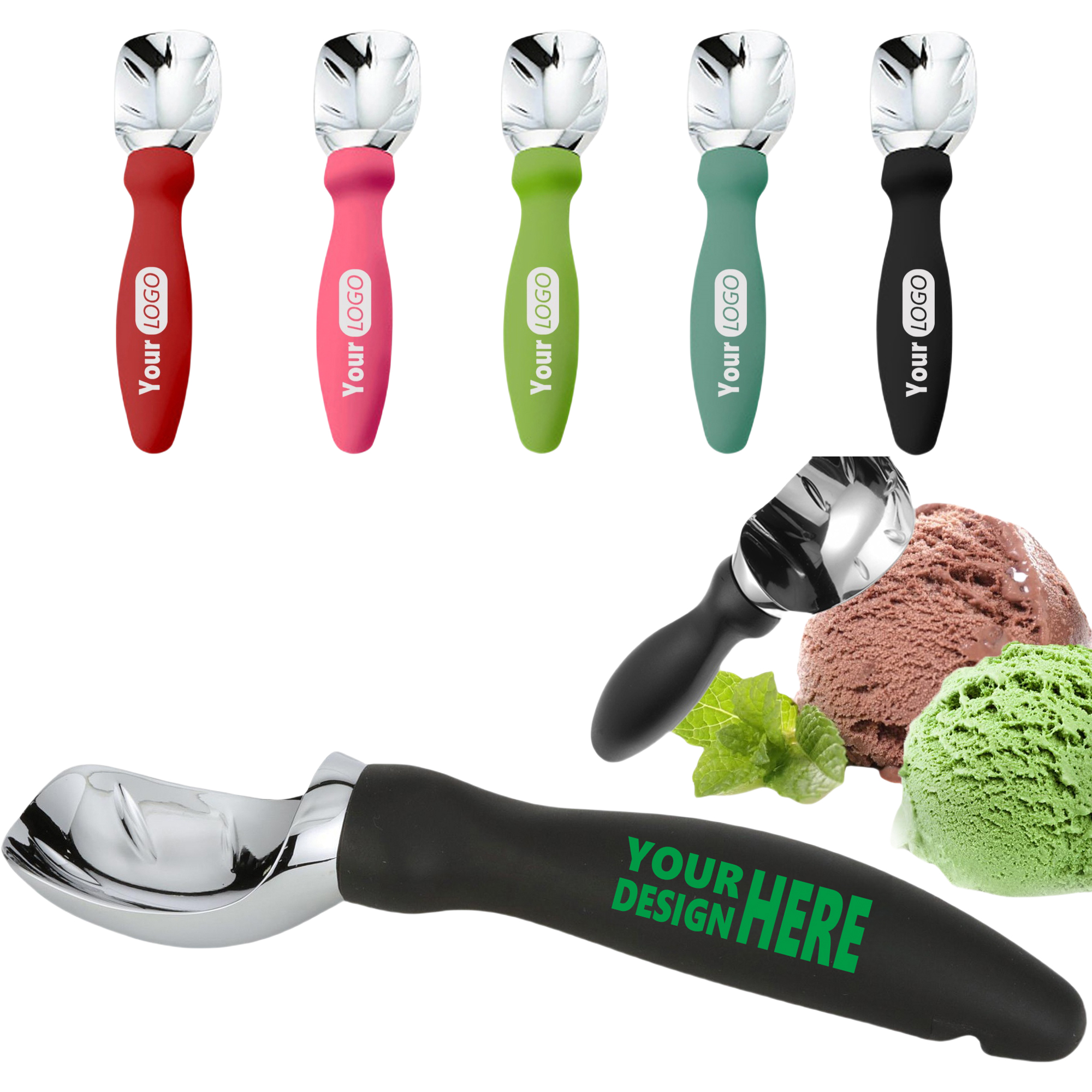 Solid Chef Ice Cream Scoop MOQ20 2