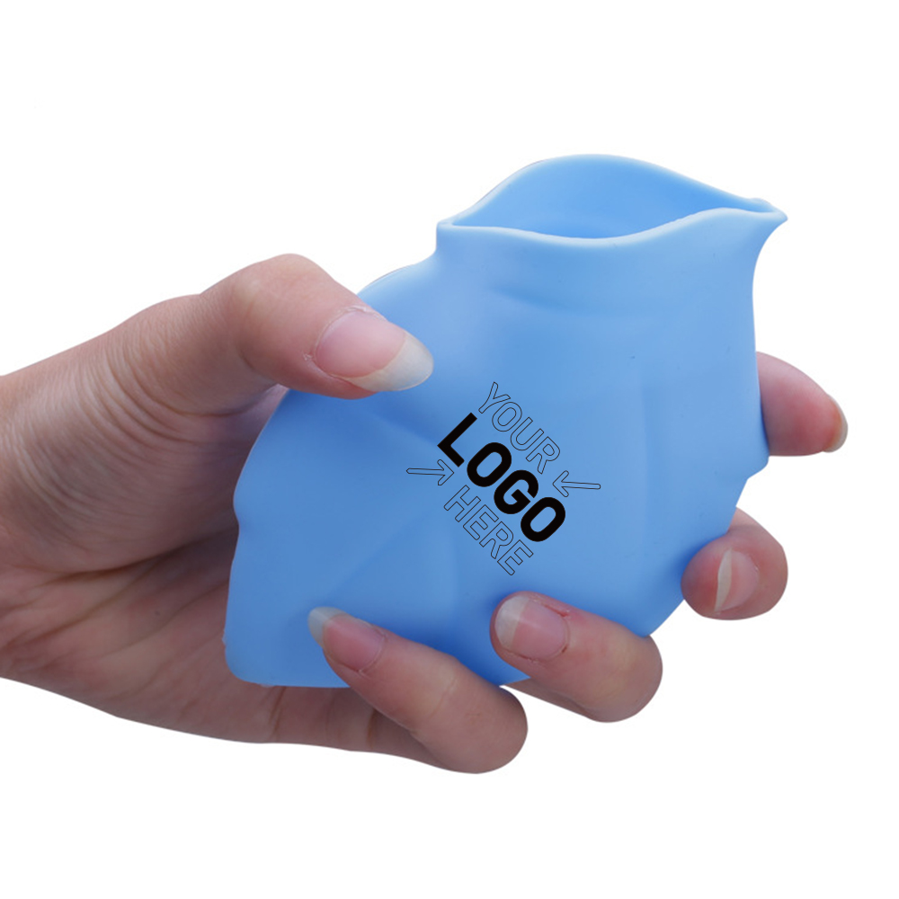 Silicone Outdoor Folding Maple Leaf-shaped Drink Cup 1