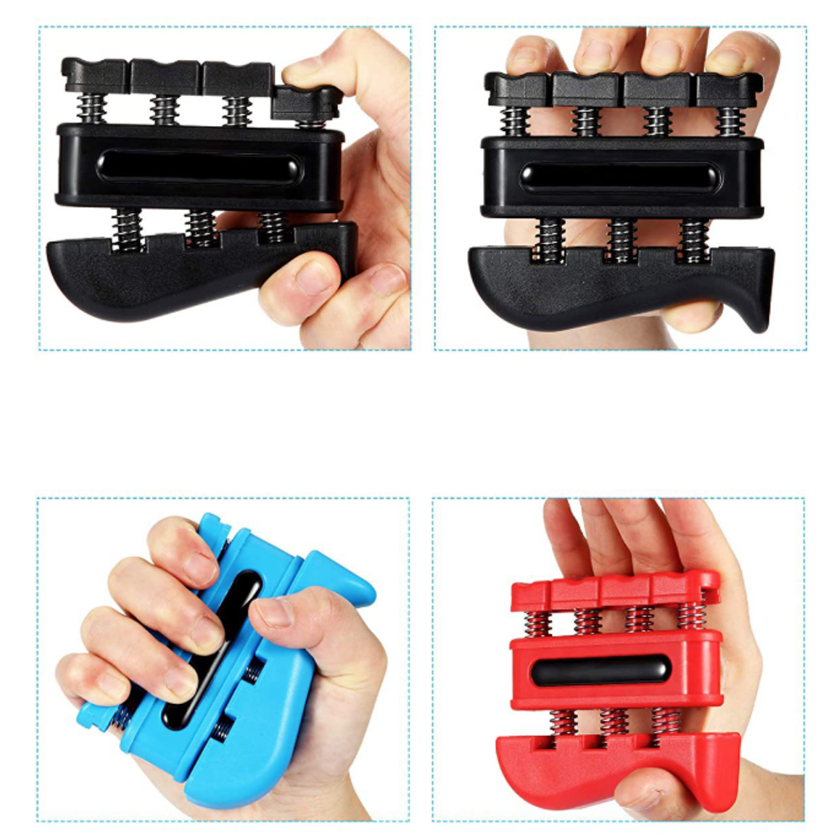 Portable Finger Strengthener Fittness Hand Grip Exerciser 6