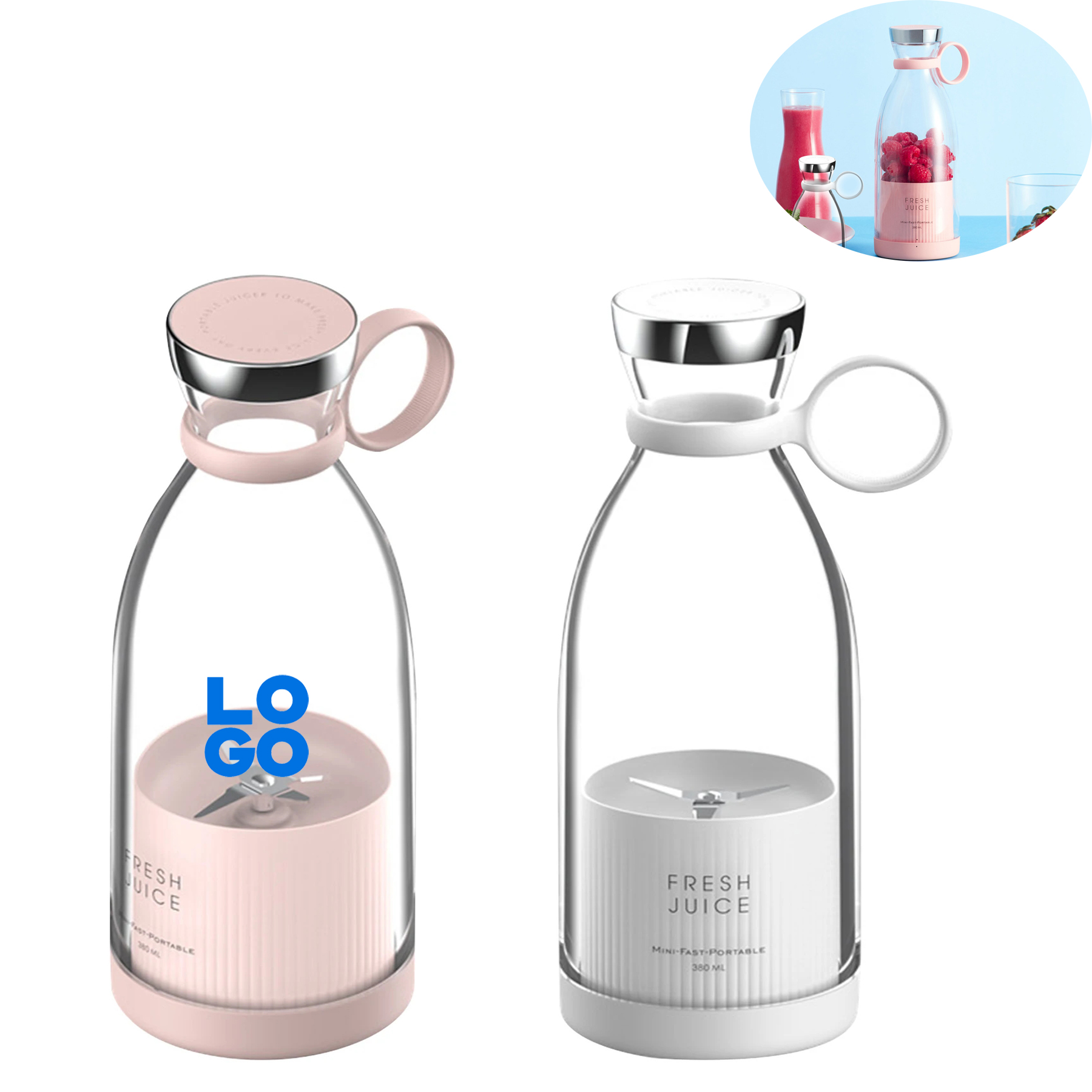 12 oz Portable Electric Juicer Blender 3