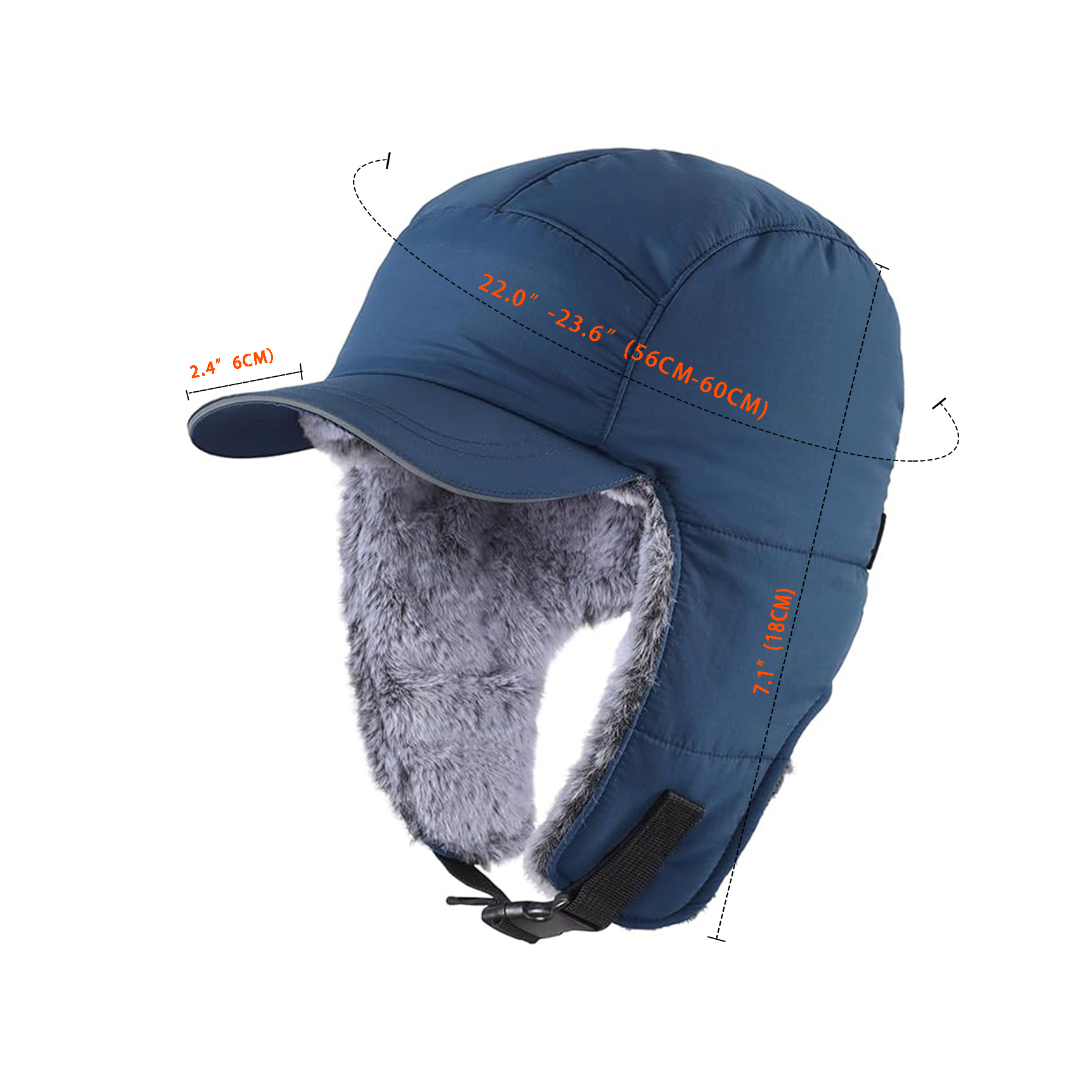 Men's Trapper Hat with Ear 3