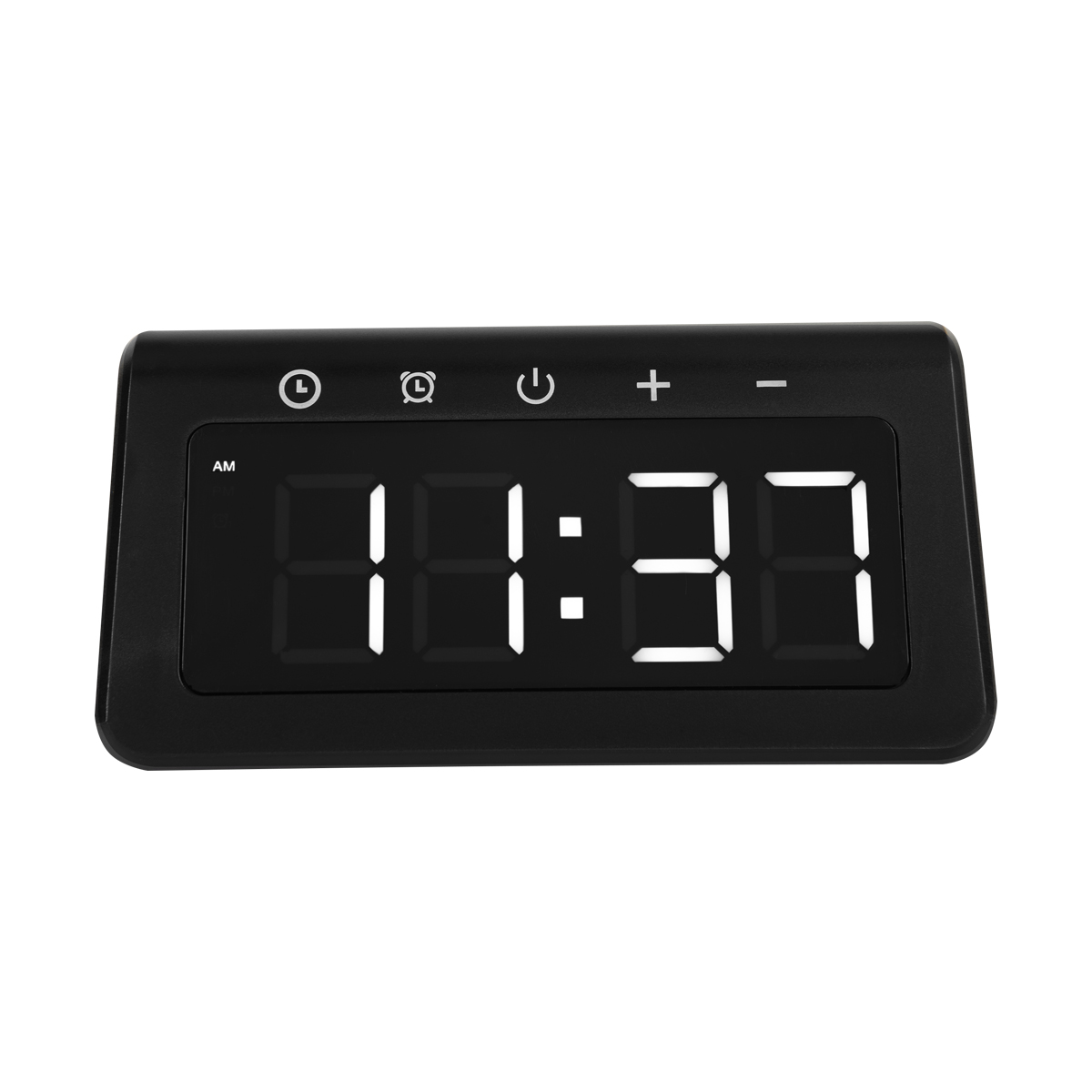 15W Light-Up Wireless Charger Alarm Clock 4