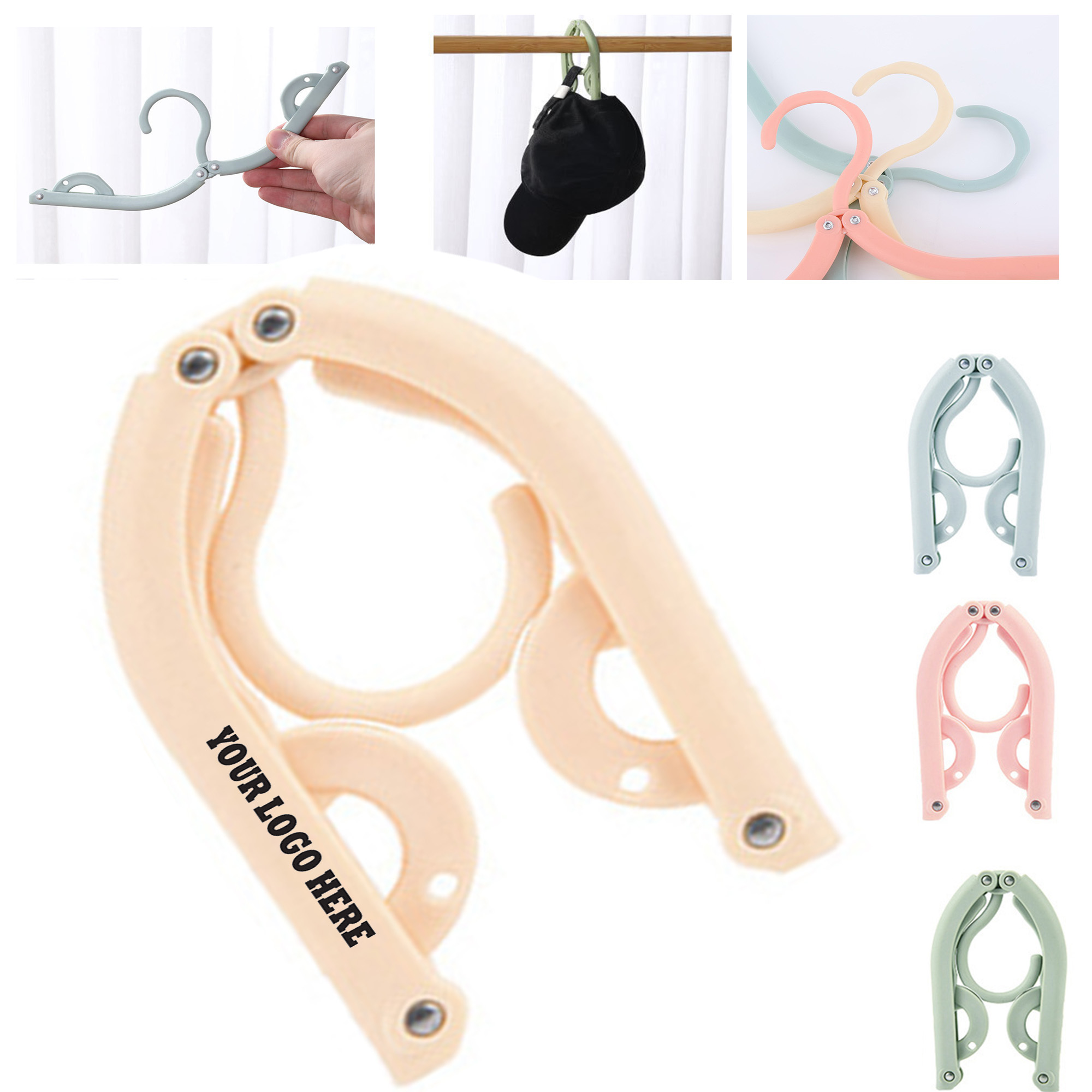 Plastic Hanger Foldable Sturdy And Functional 1