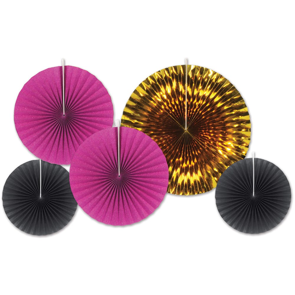 Decorative Paper Fans - Assortment 2