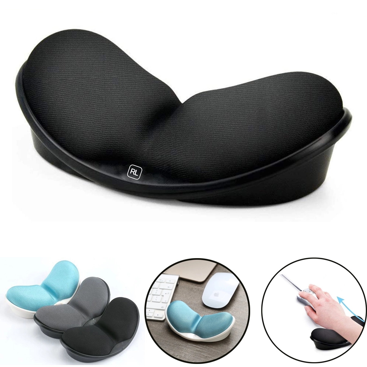 Memory Foam Wrist Rest Mouse Pad 2