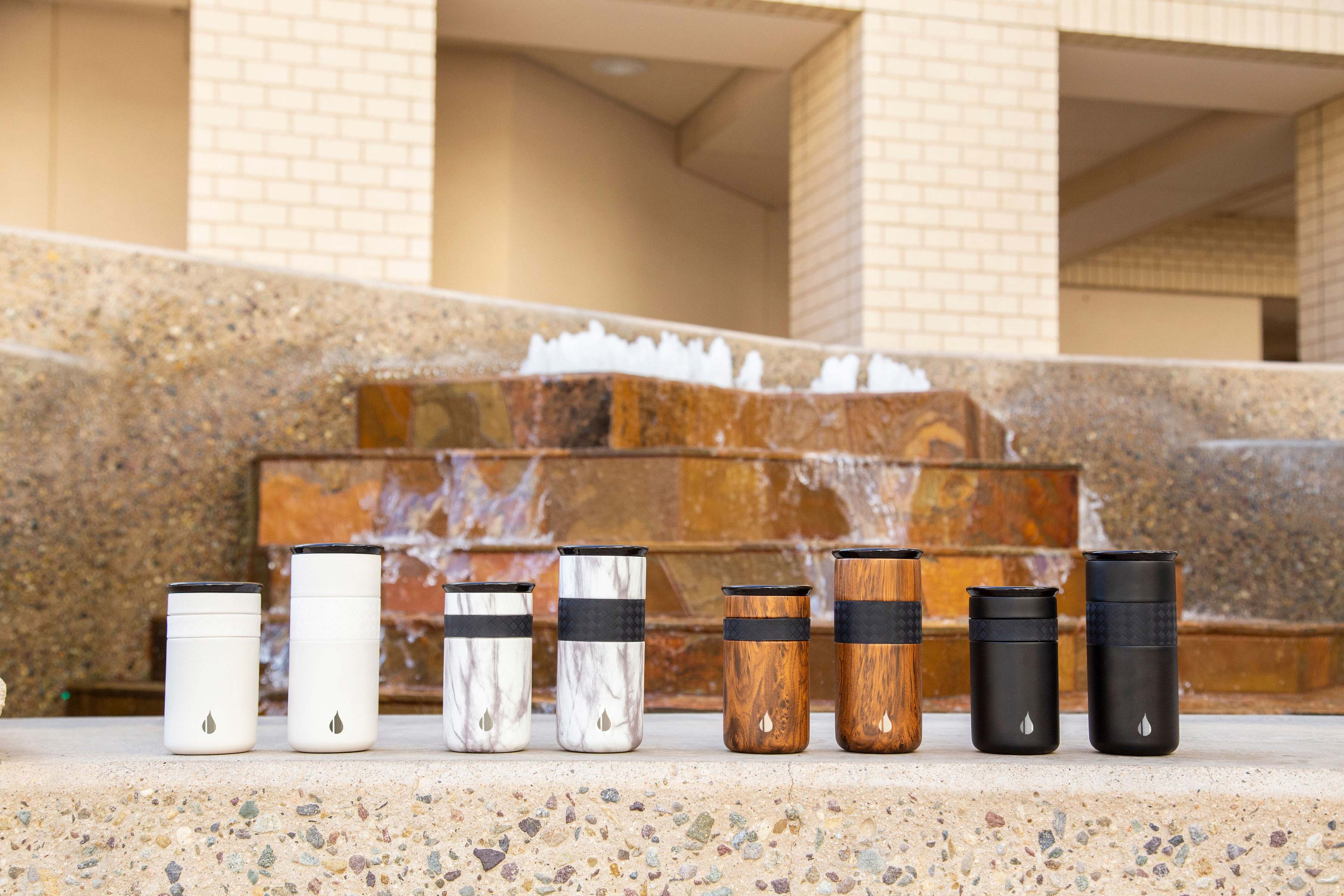 Elemental® Artisan 16oz Stainless Steel Tumbler with Ceramic Lid 12