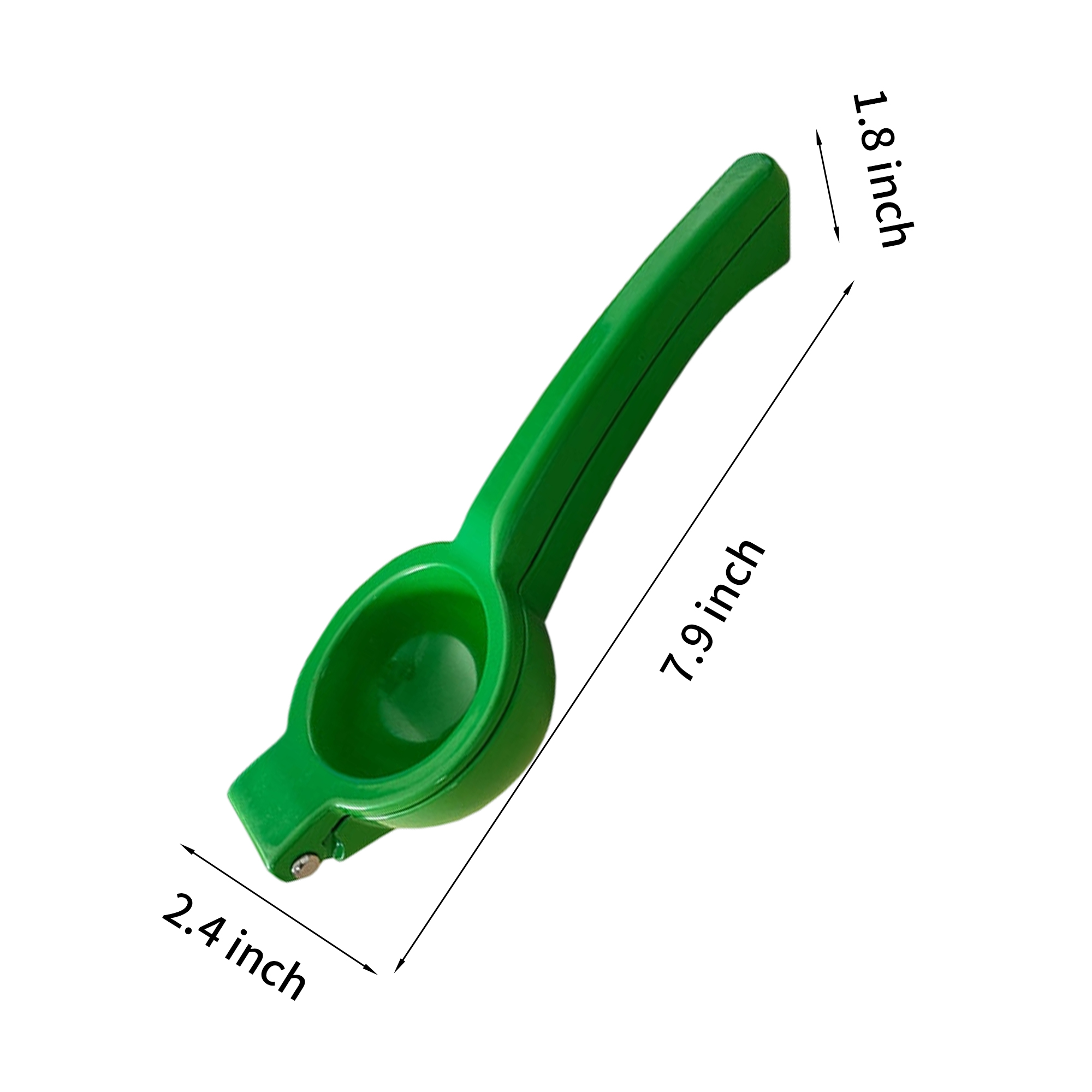 Aluminum Alloy Citrus Press Hand Squeezer 7.9" x 2.4" x 1.8" 2