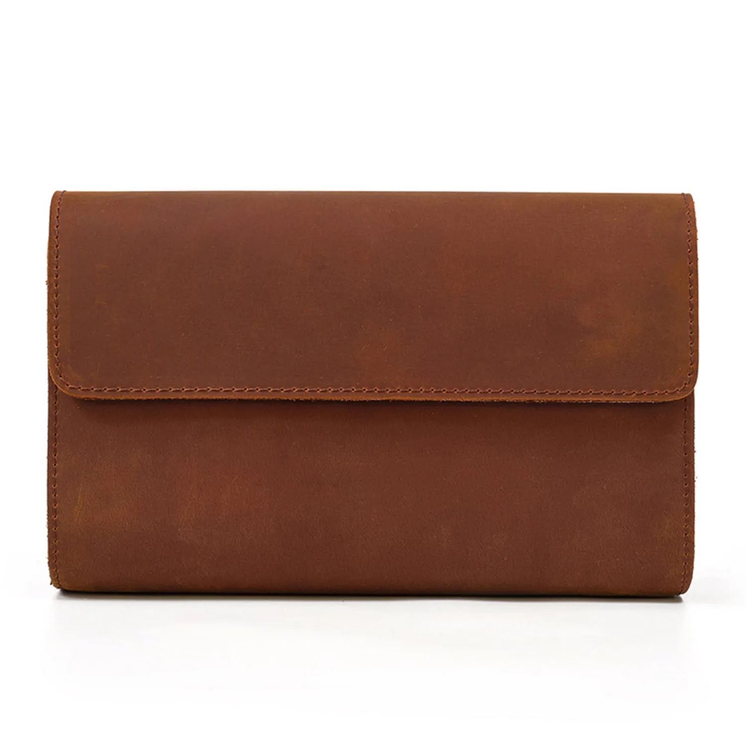 Men's Genuine Leather Retro Multifunctional Wallet 7