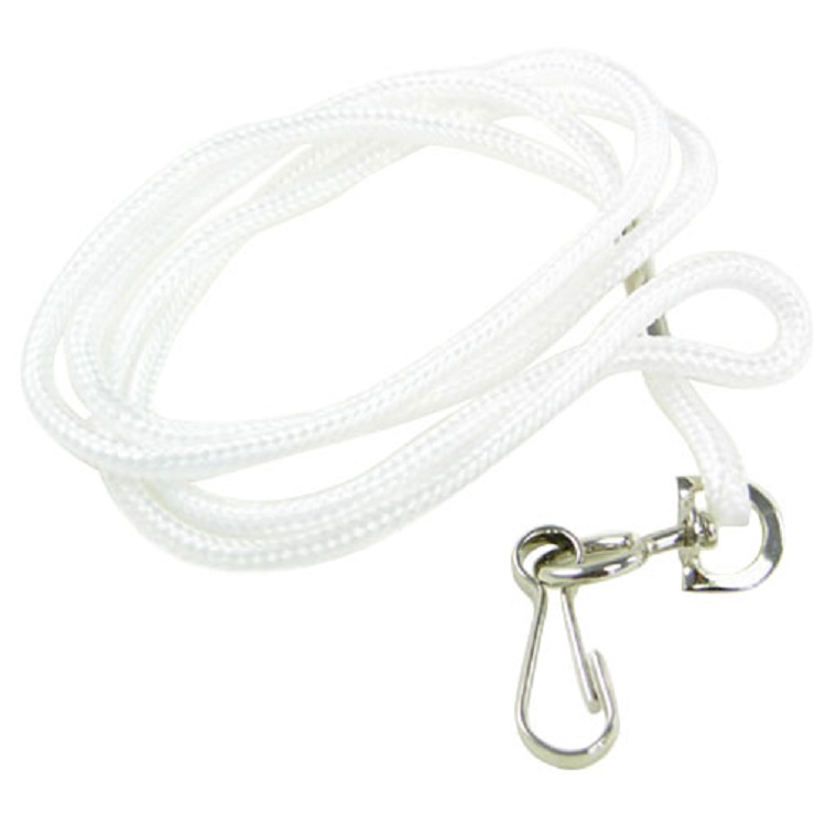 38" Round Nylon Lanyard with Snap Hook 4
