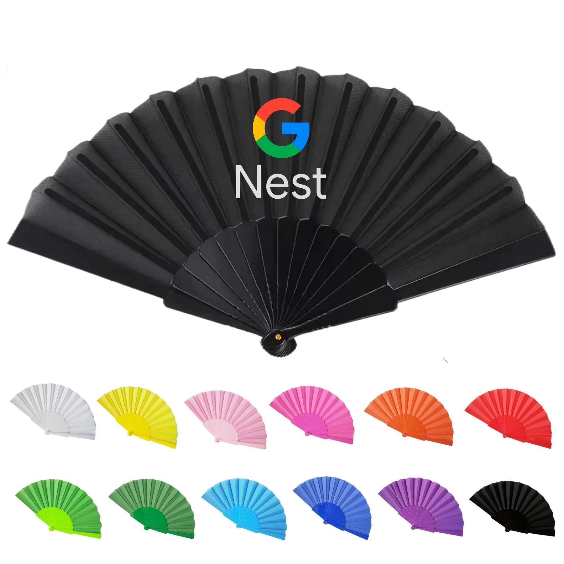 Handheld Folding Fan 9" 7